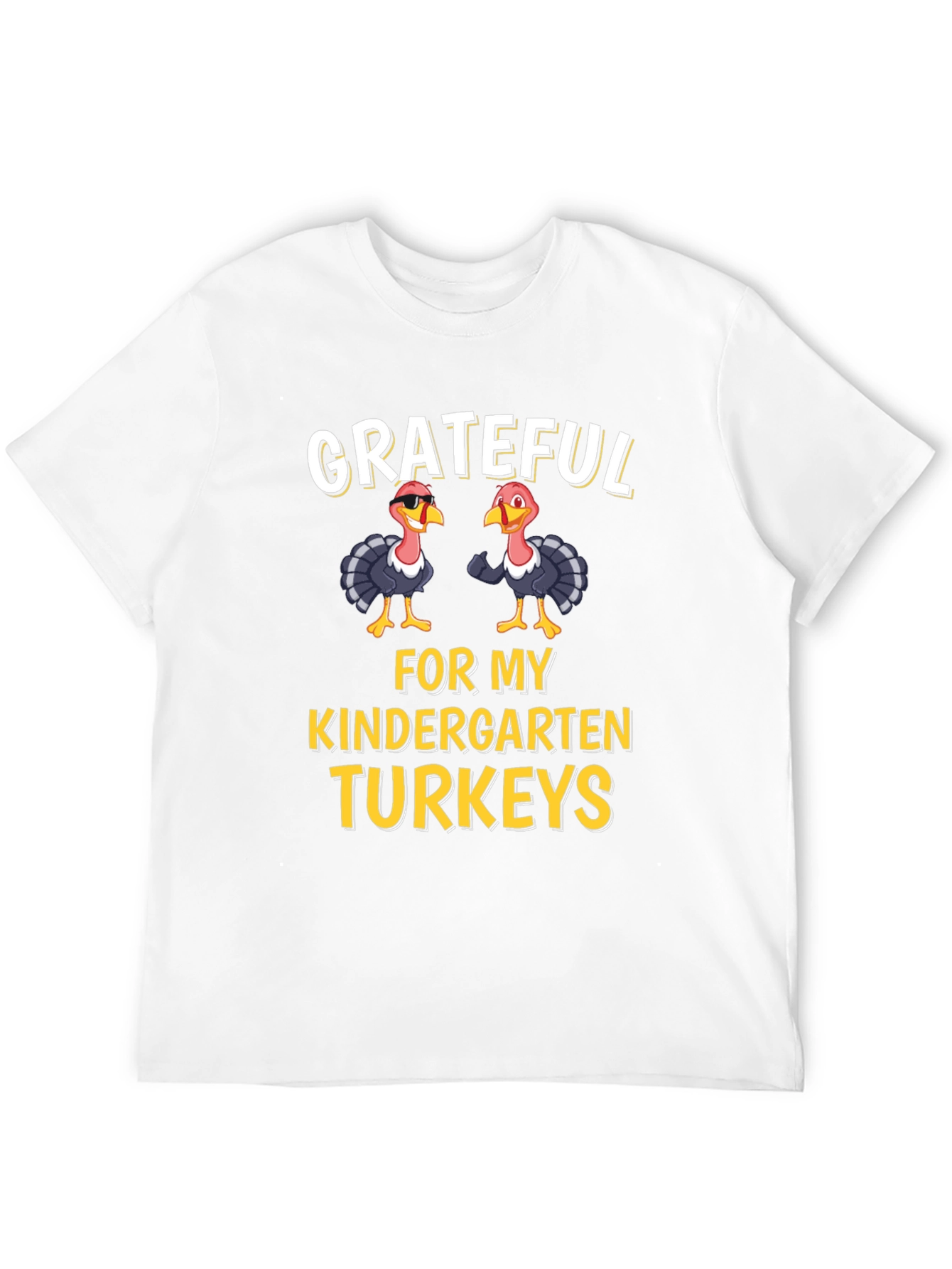 Grateful for My Kindergarten Turkeys T-Shirt