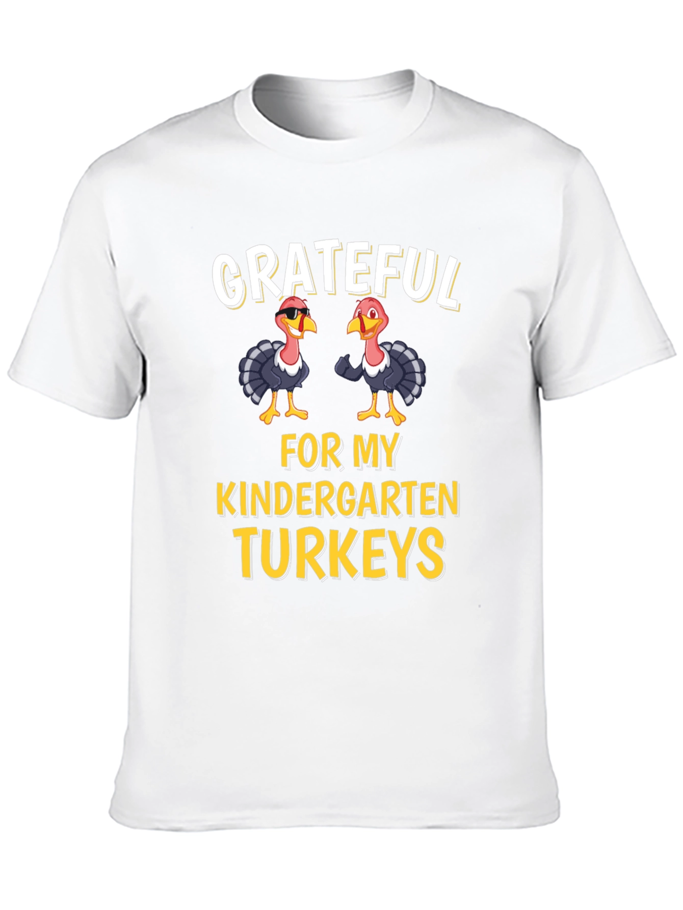 Grateful for My Kindergarten Turkeys T-Shirt