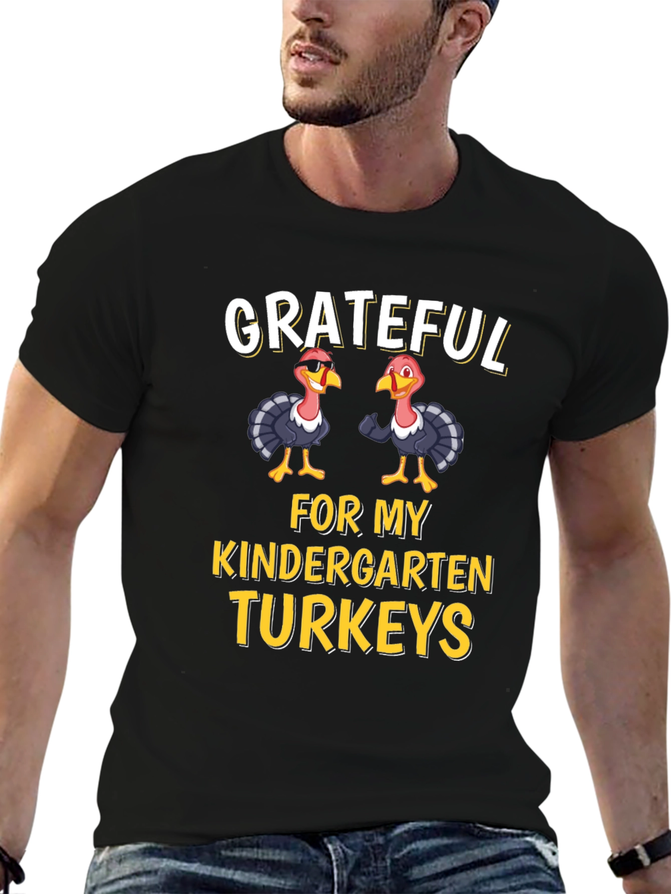 Grateful for My Kindergarten Turkeys T-Shirt