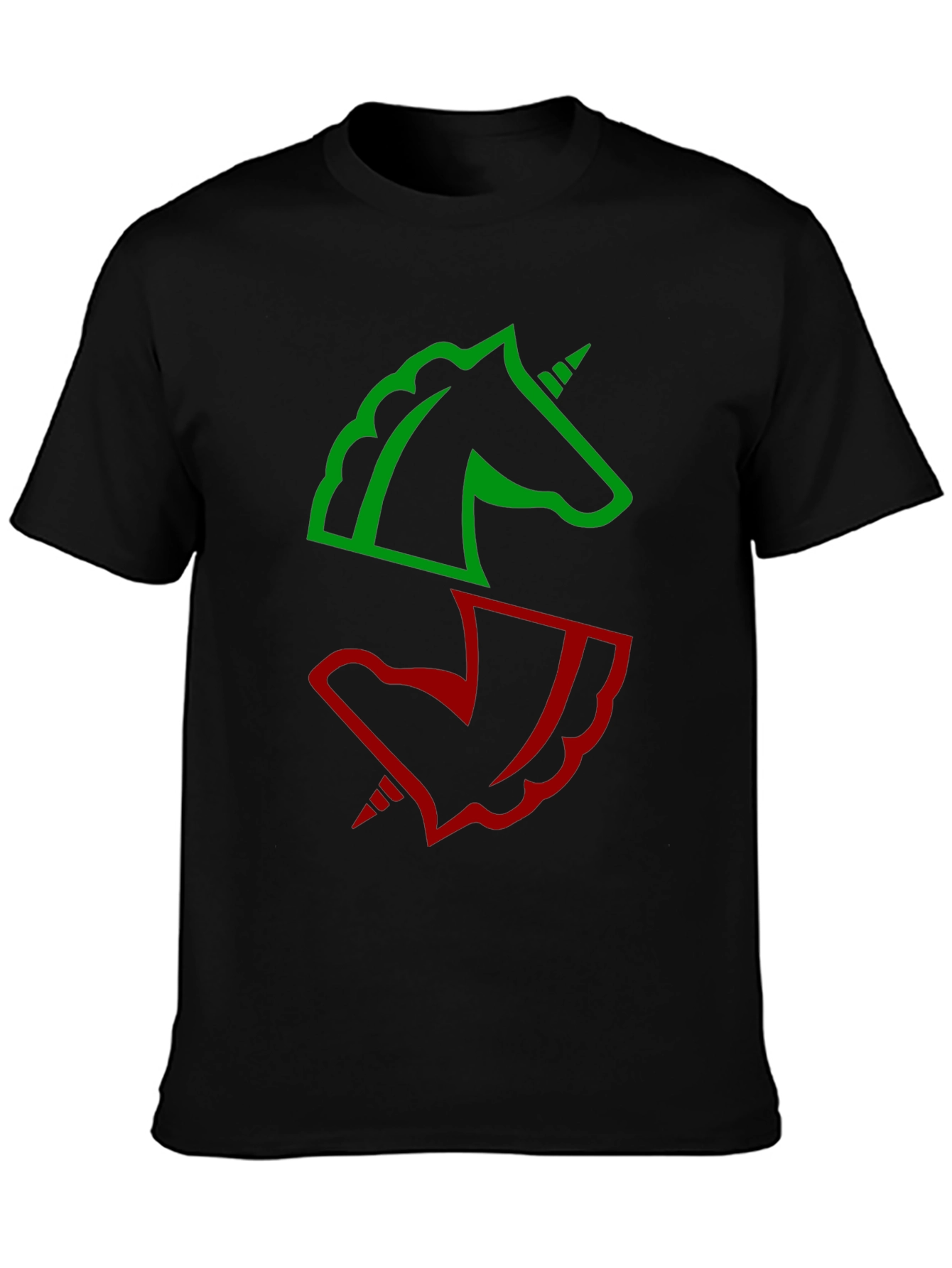 Unicorn Graphic Tee - Black T-Shirt