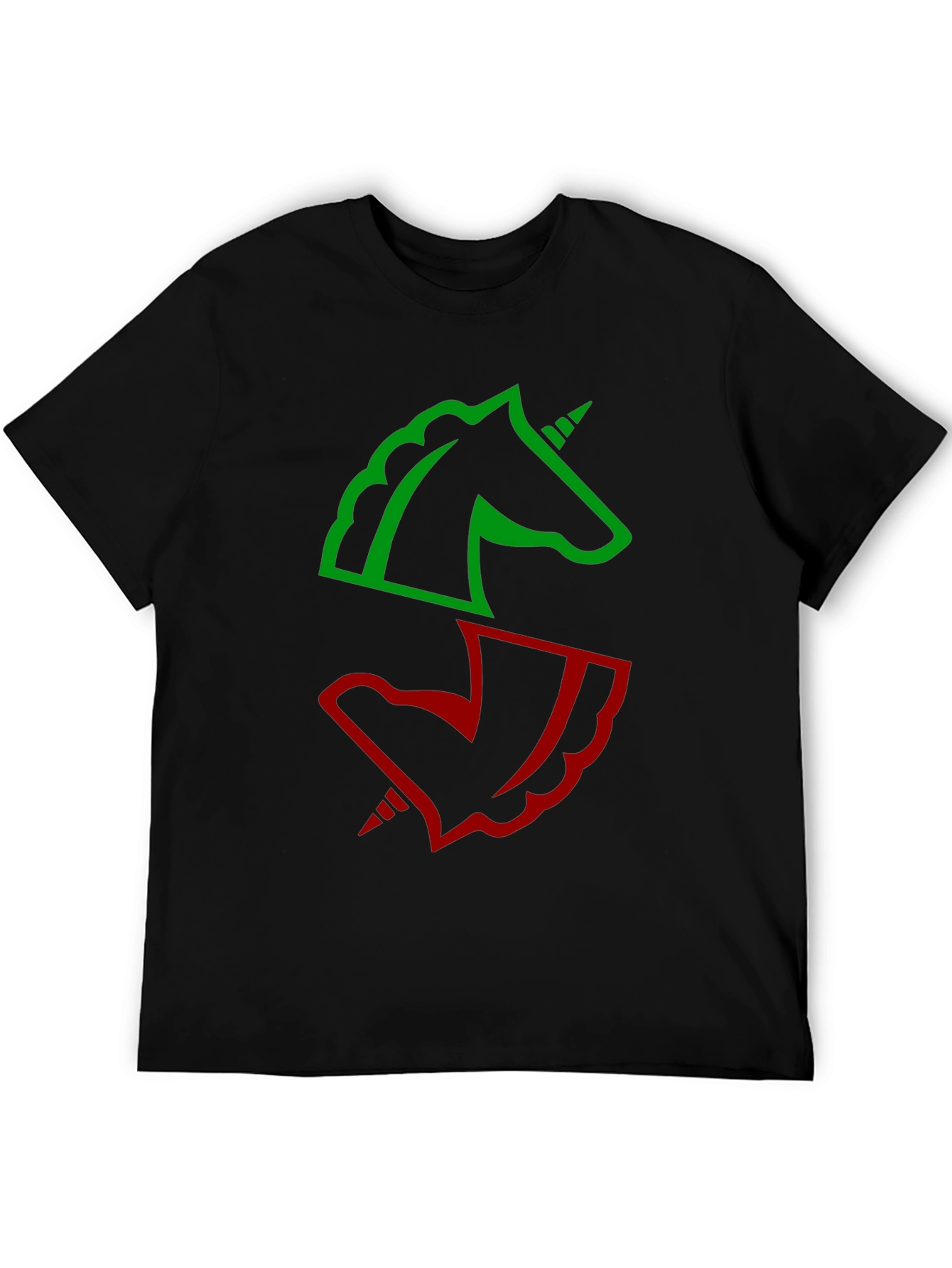 Unicorn Graphic Tee - Black T-Shirt