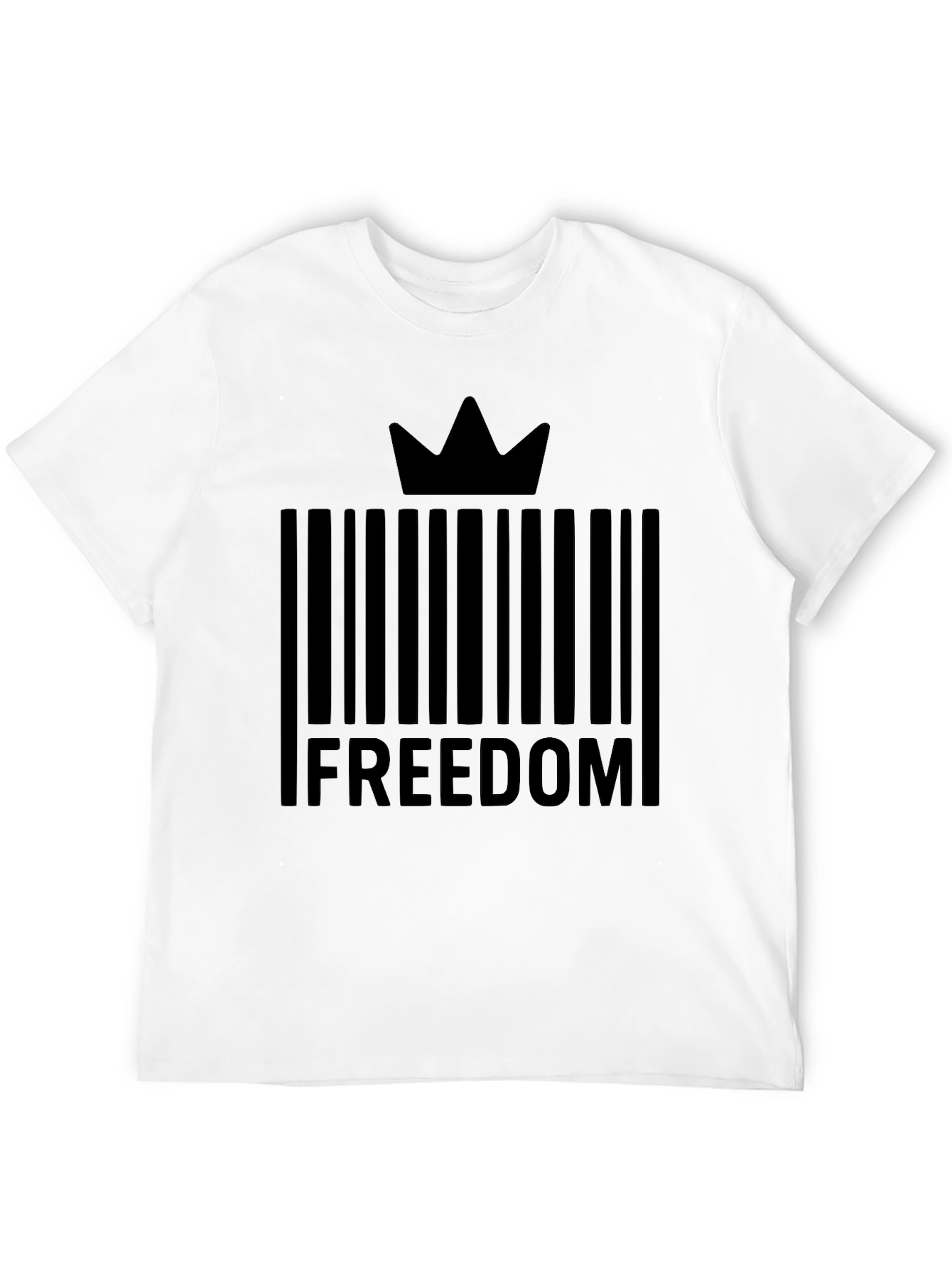 Freedom Crown Barcode T-Shirt