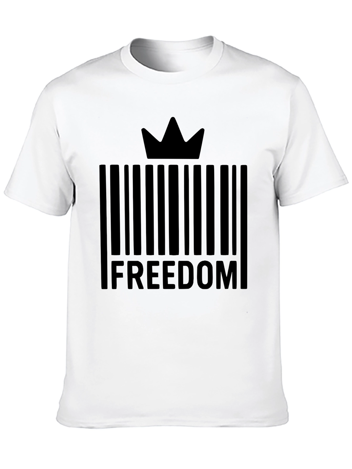 Freedom Crown Barcode T-Shirt