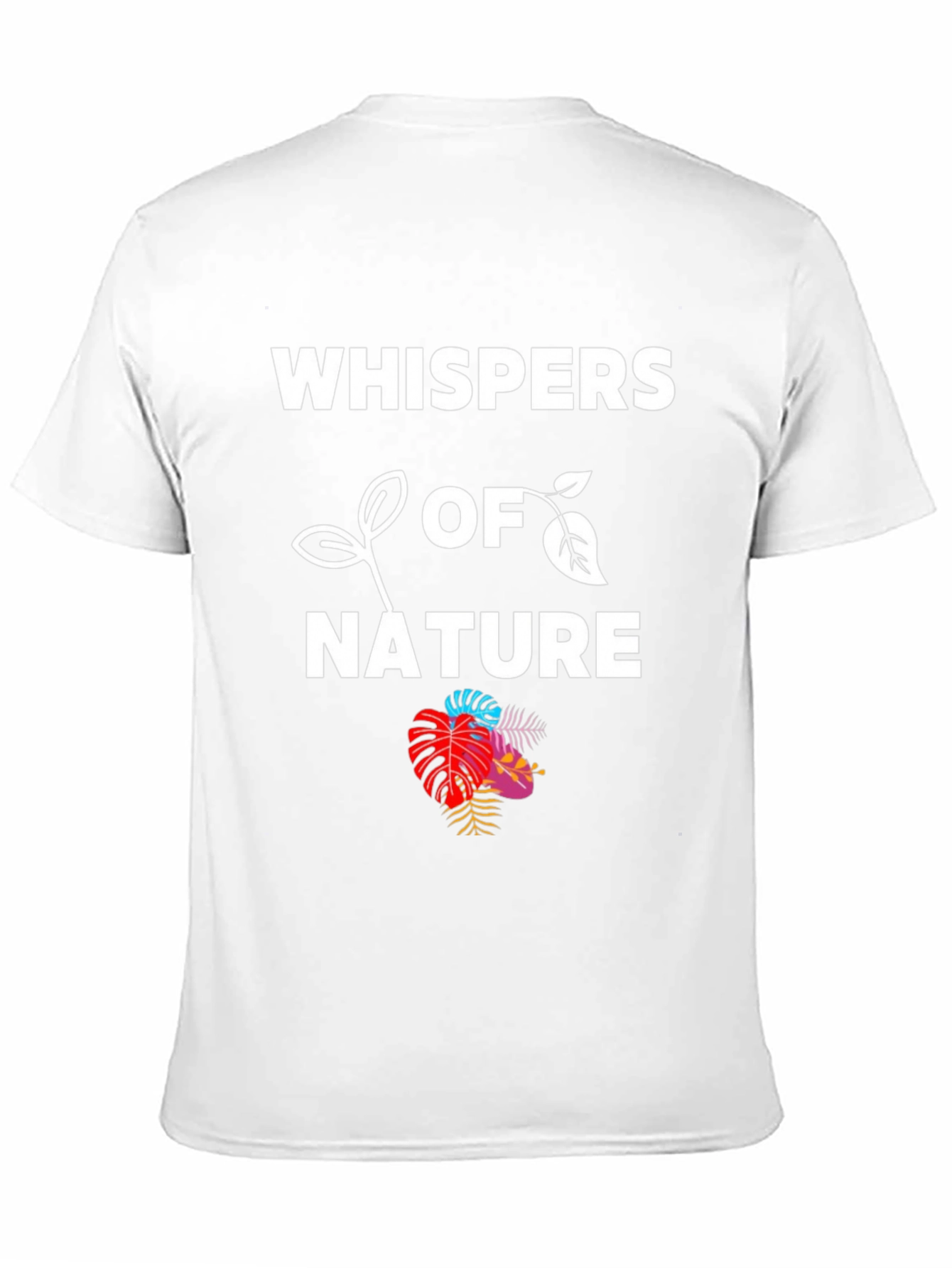 Whispers of Nature Graphic Tee - Eco-Friendly Fashion