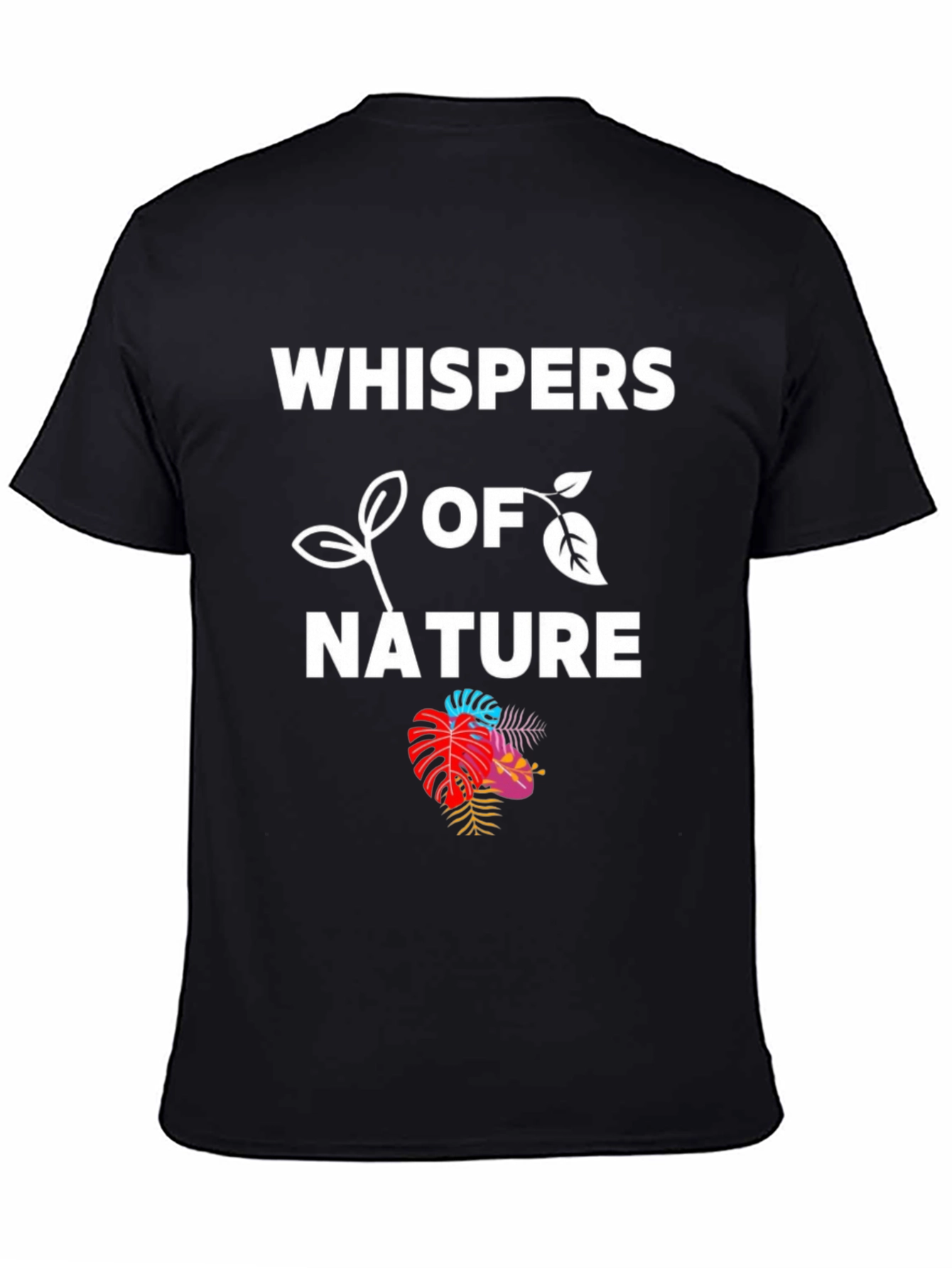 Whispers of Nature Graphic Tee - Eco-Friendly Fashion