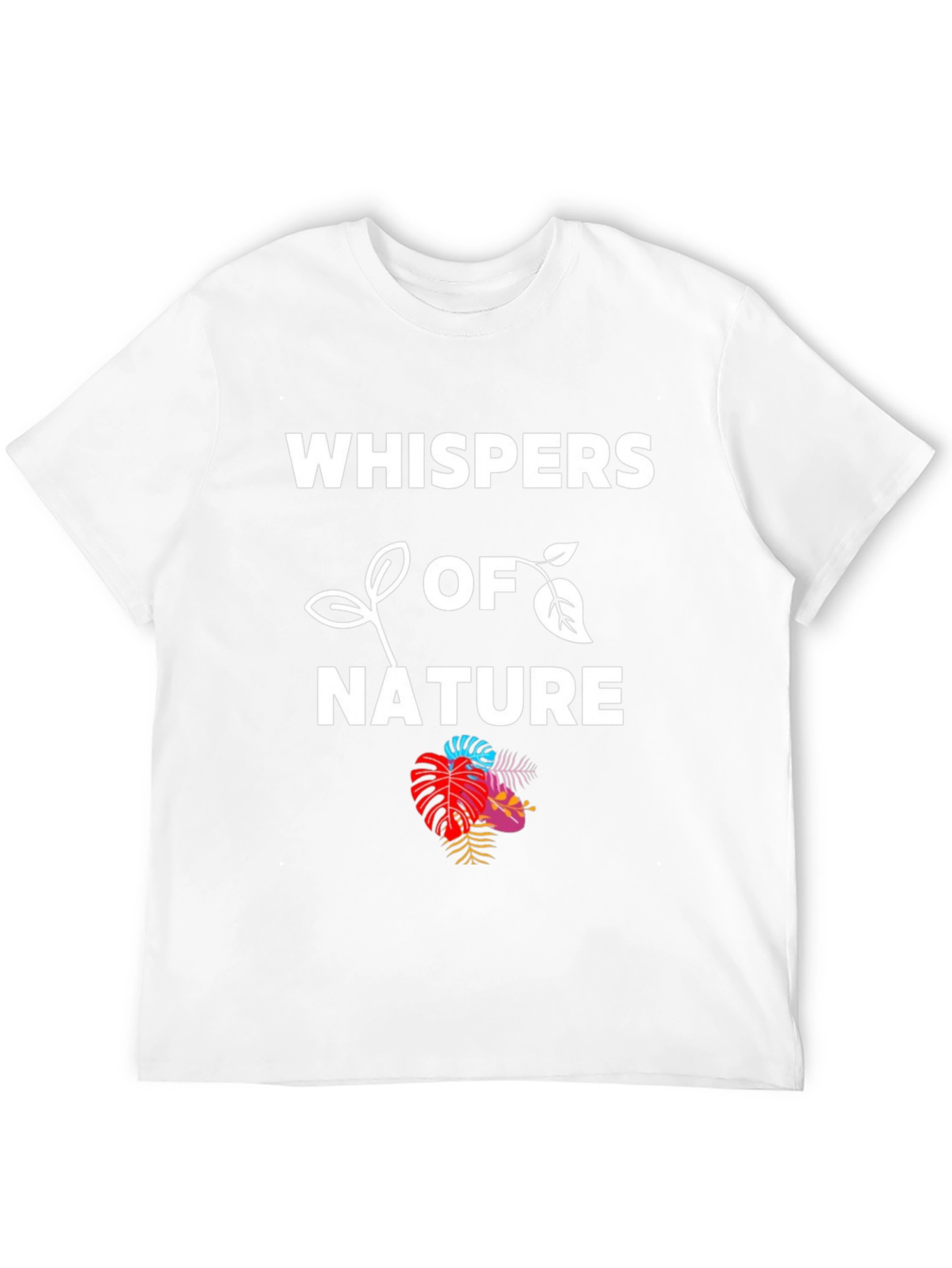 Whispers of Nature Graphic Tee - Eco-Friendly Fashion