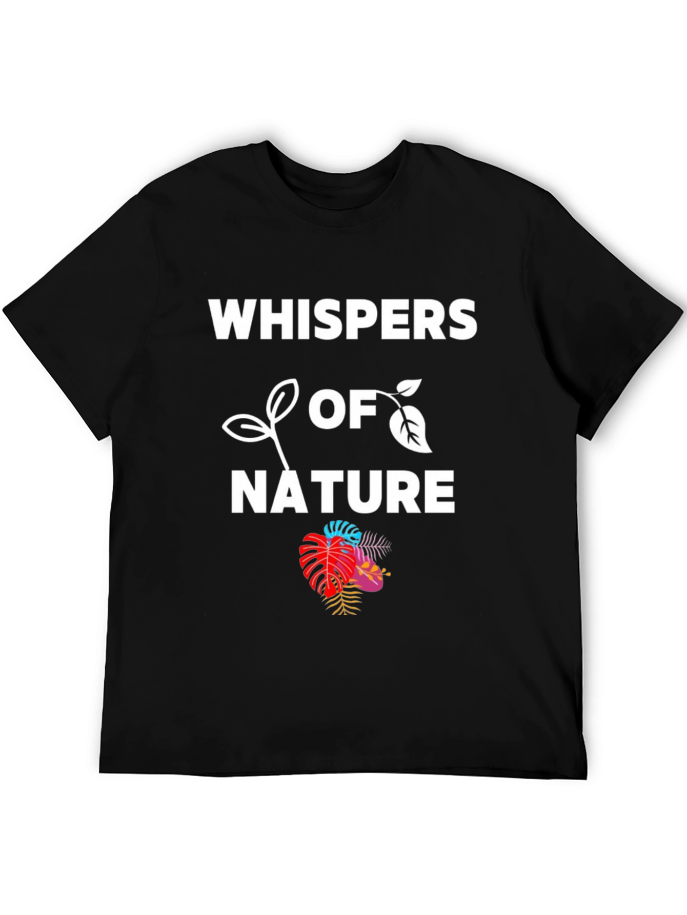 Whispers of Nature Graphic Tee - Eco-Friendly Fashion