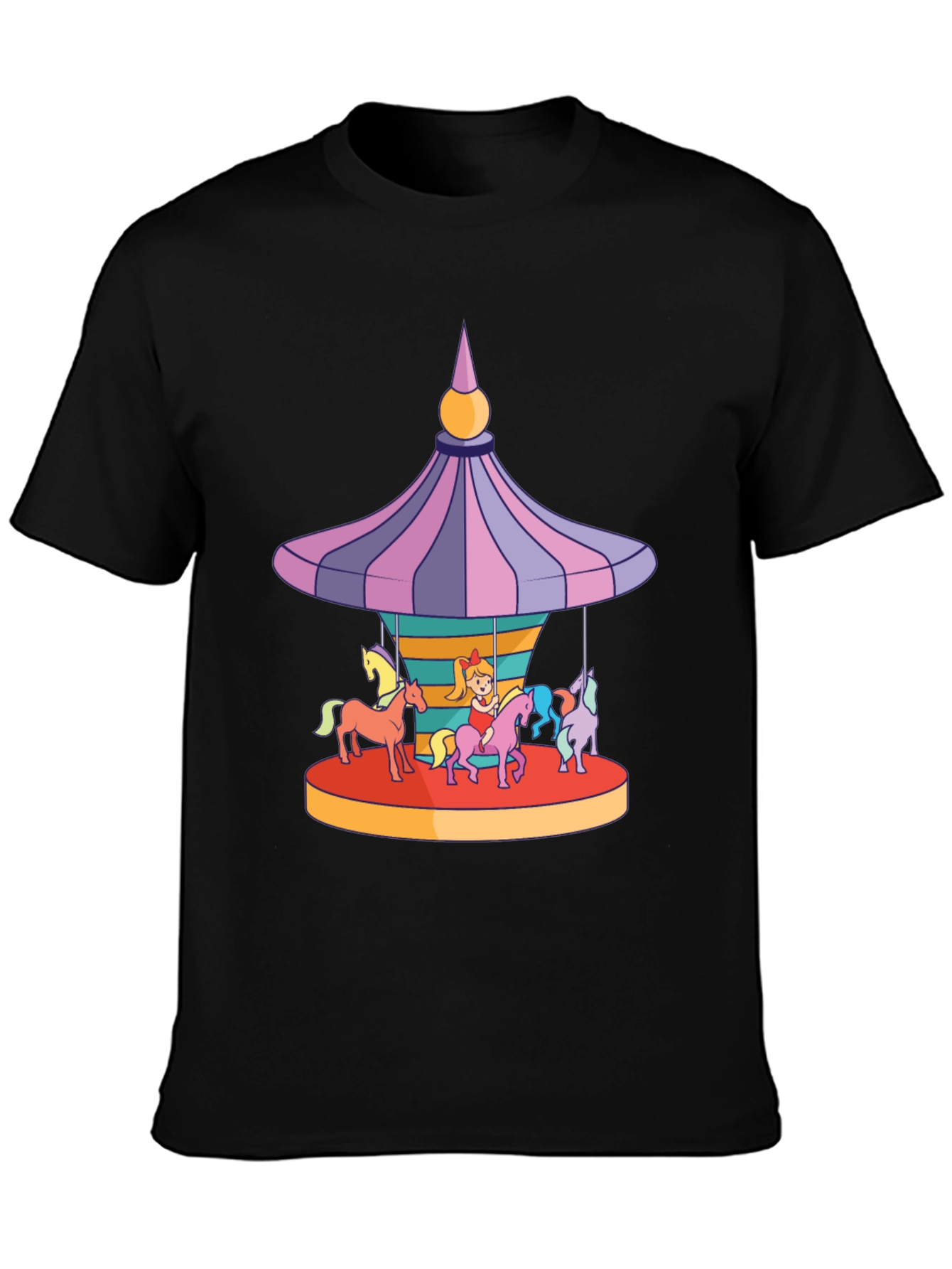 Carousel Horse T-Shirt - Fun & Unique Design