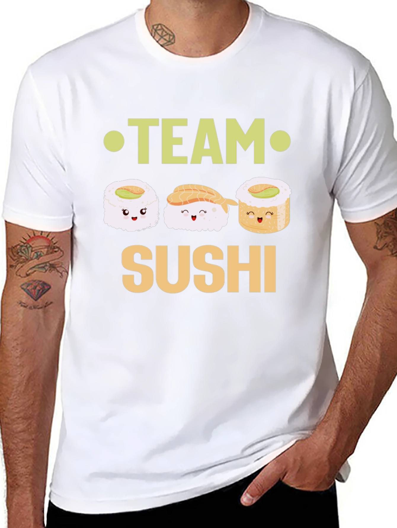 Team Sushi T-Shirt - Cute Foodie Tee