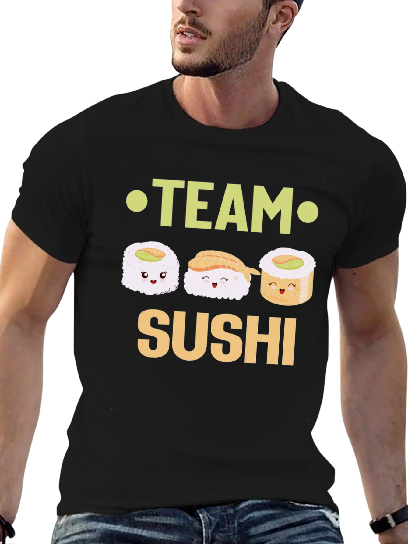 Team Sushi T-Shirt - Cute Foodie Tee