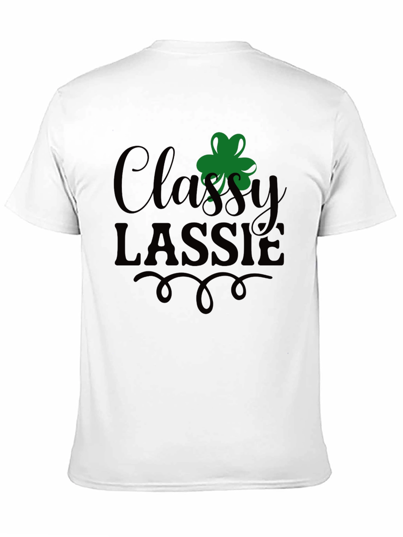 Classy Lassie St. Patricks Day Graphic T-Shirt