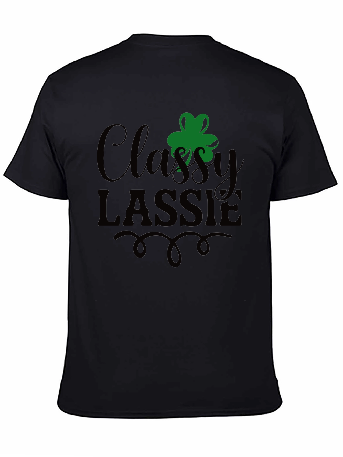 Classy Lassie St. Patricks Day Graphic T-Shirt