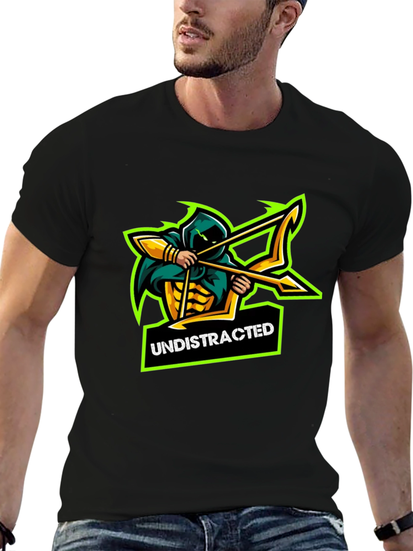 Undistracted Archer Graphic T-Shirt