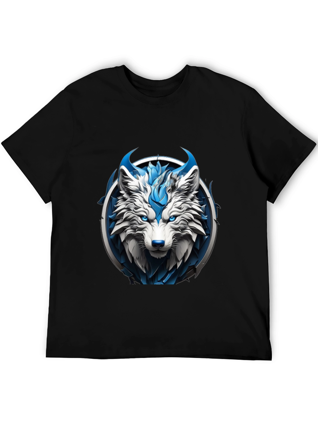 Arctic Wolf Graphic Tee - Stylish Menswear
