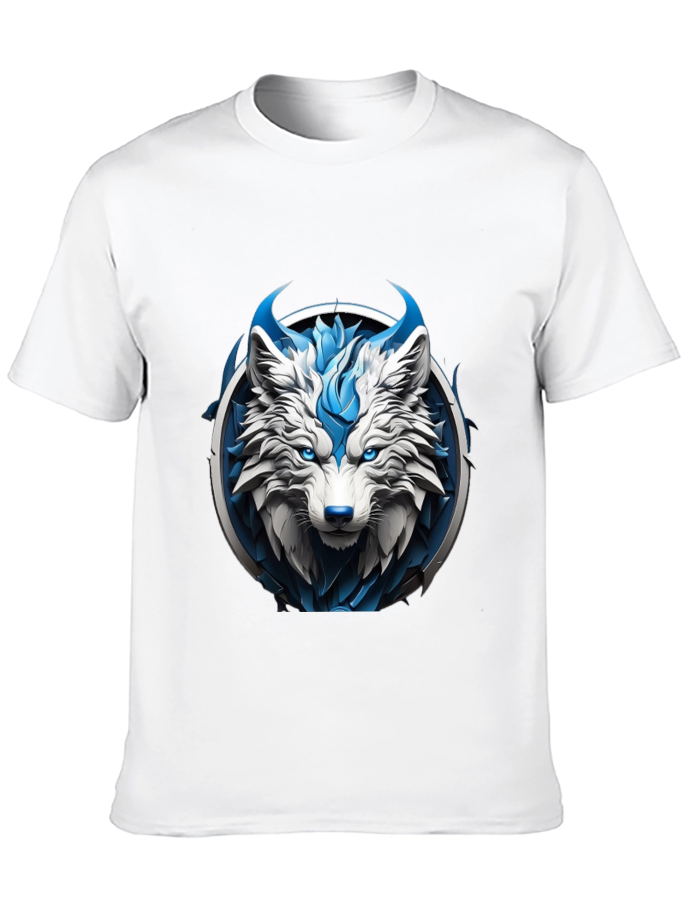 Arctic Wolf Graphic Tee - Stylish Menswear