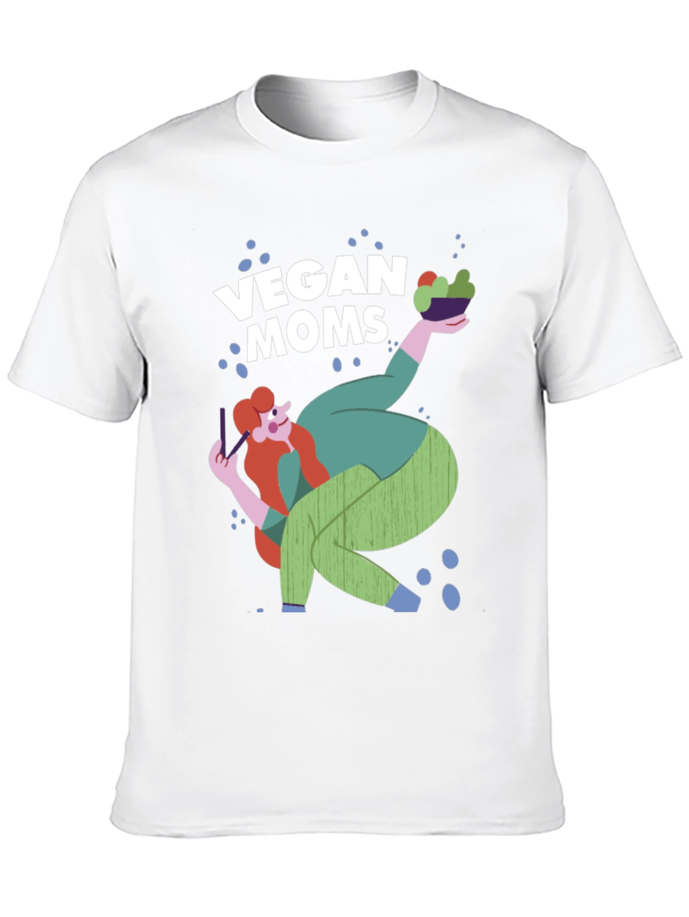 Vegan Moms Graphic T-Shirt - Black