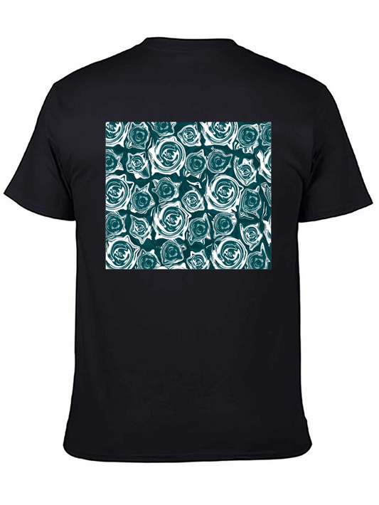 Abstract Swirl Pattern T-Shirt - Modern Graphic Tee