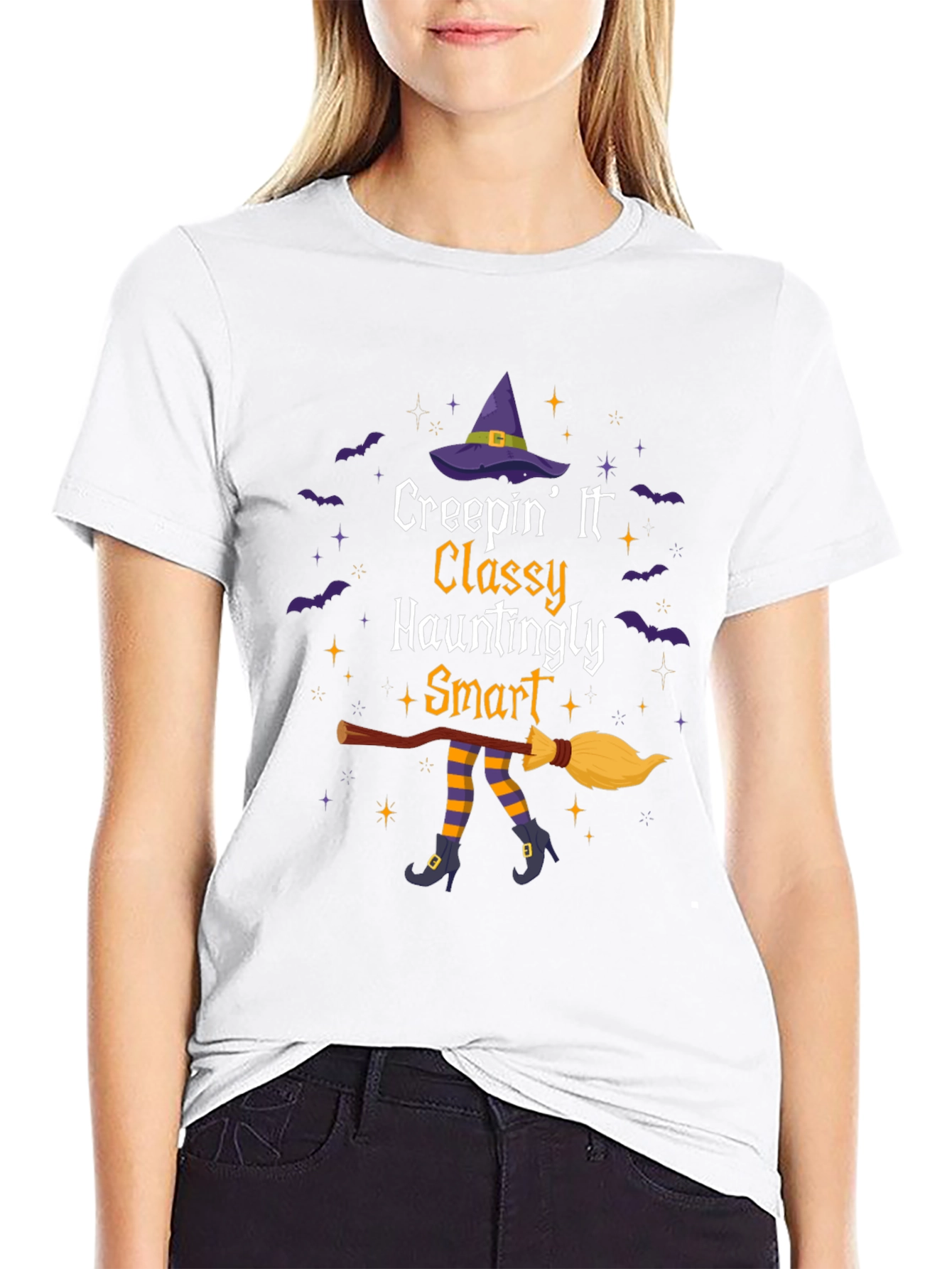 Creepin It Classy Halloween T-Shirt