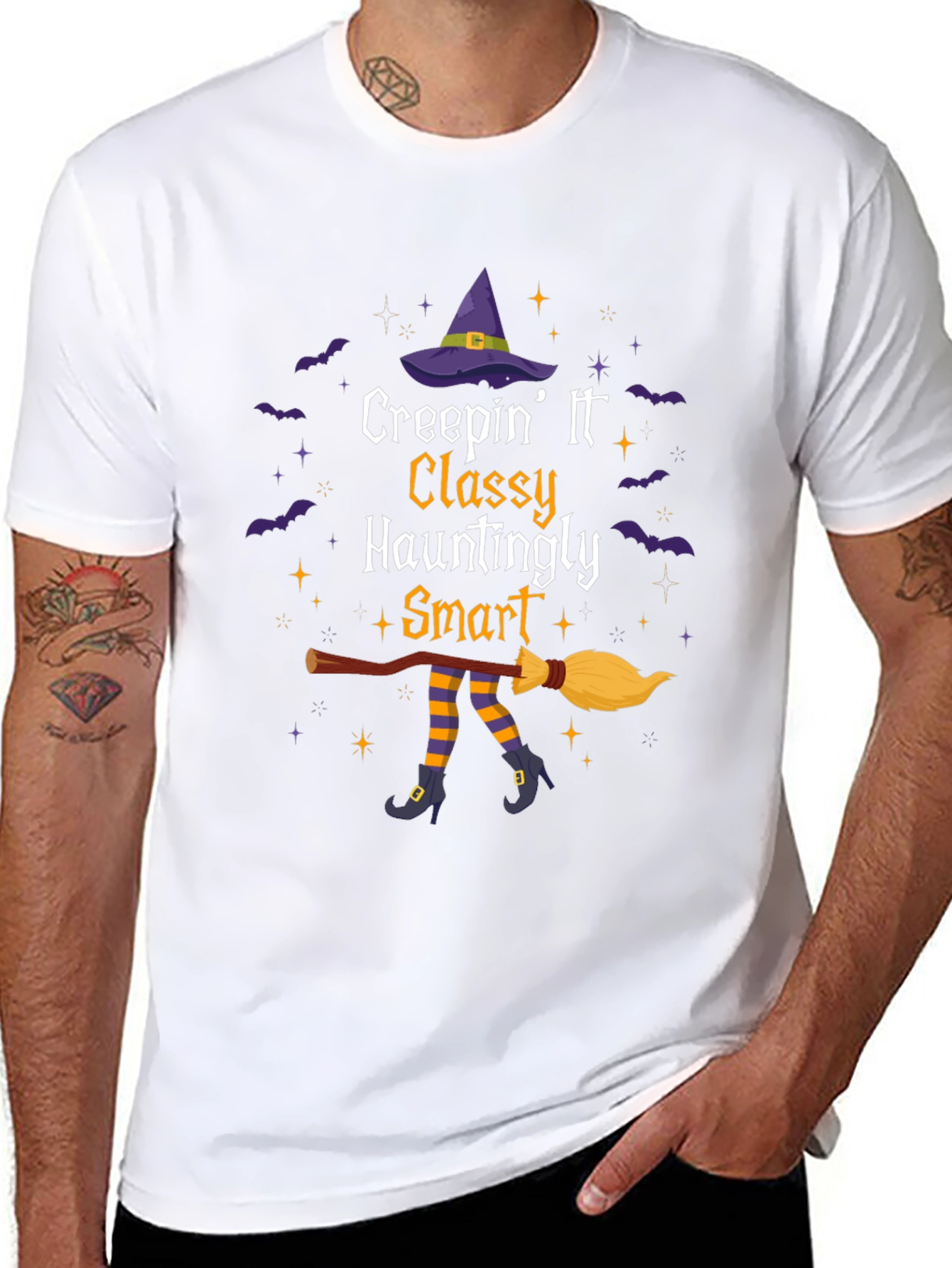 Creepin It Classy Halloween T-Shirt