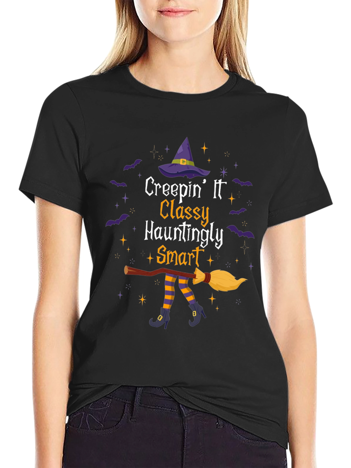 Creepin It Classy Halloween T-Shirt
