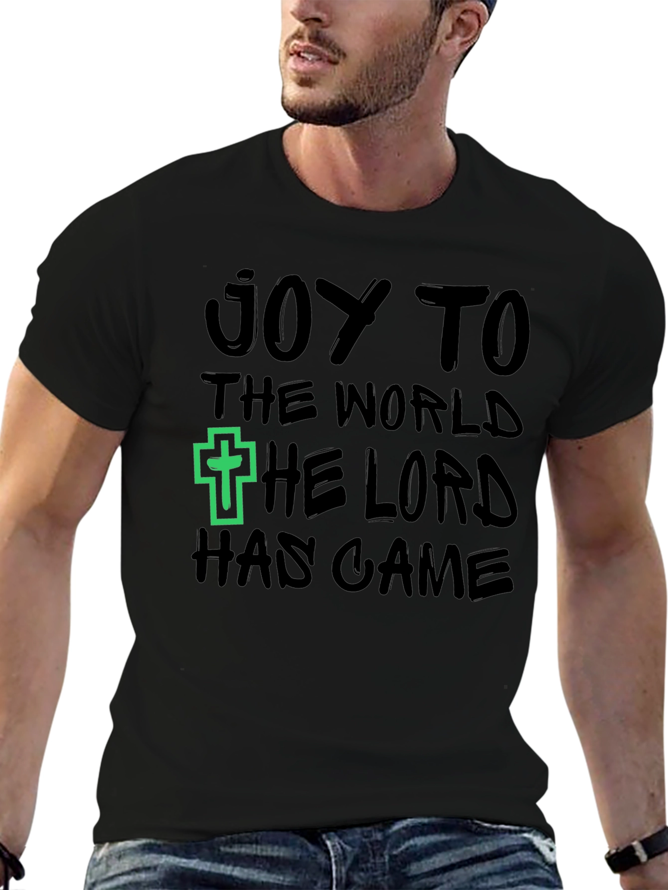 Joy to The World T-Shirt Holiday Tee