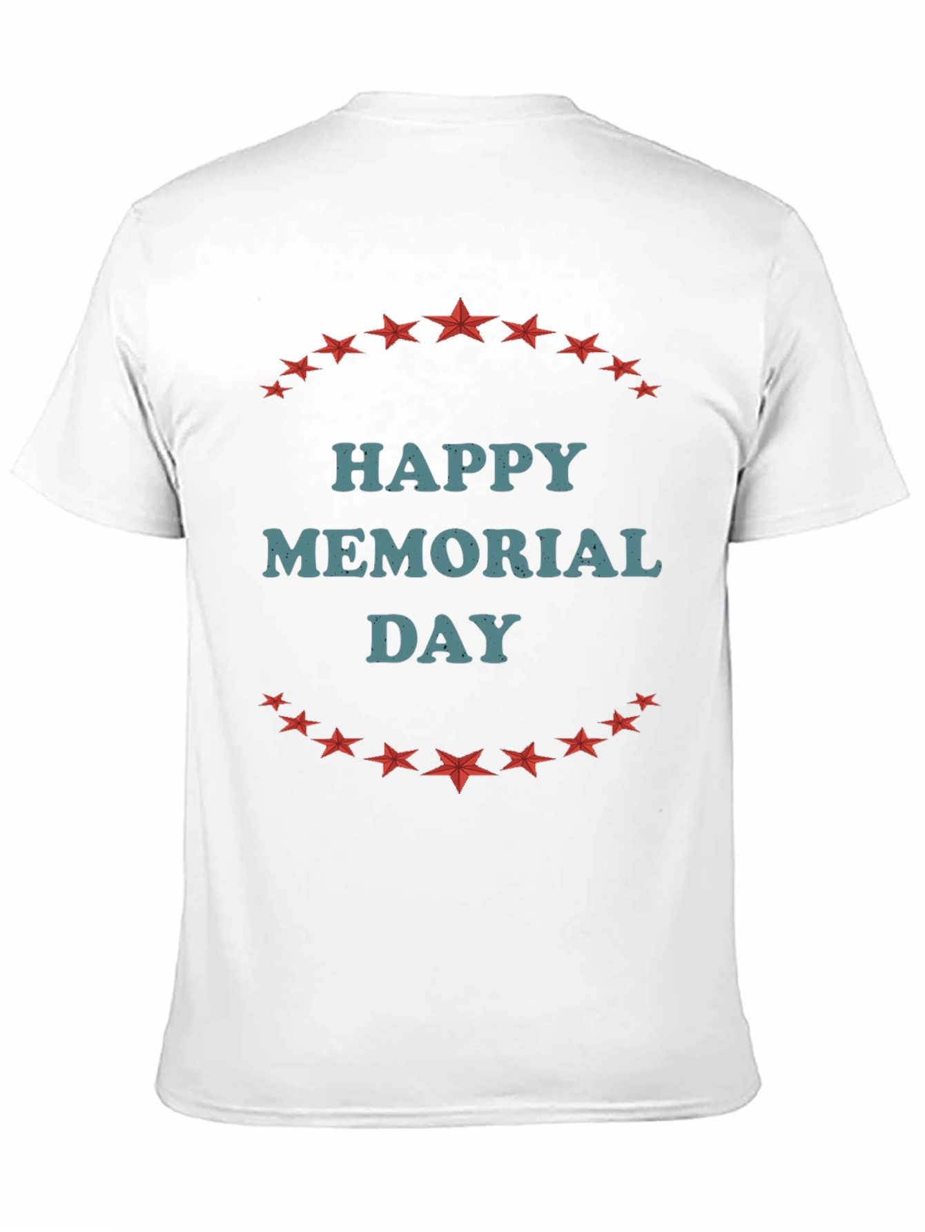 Happy Memorial Day Star T-Shirt