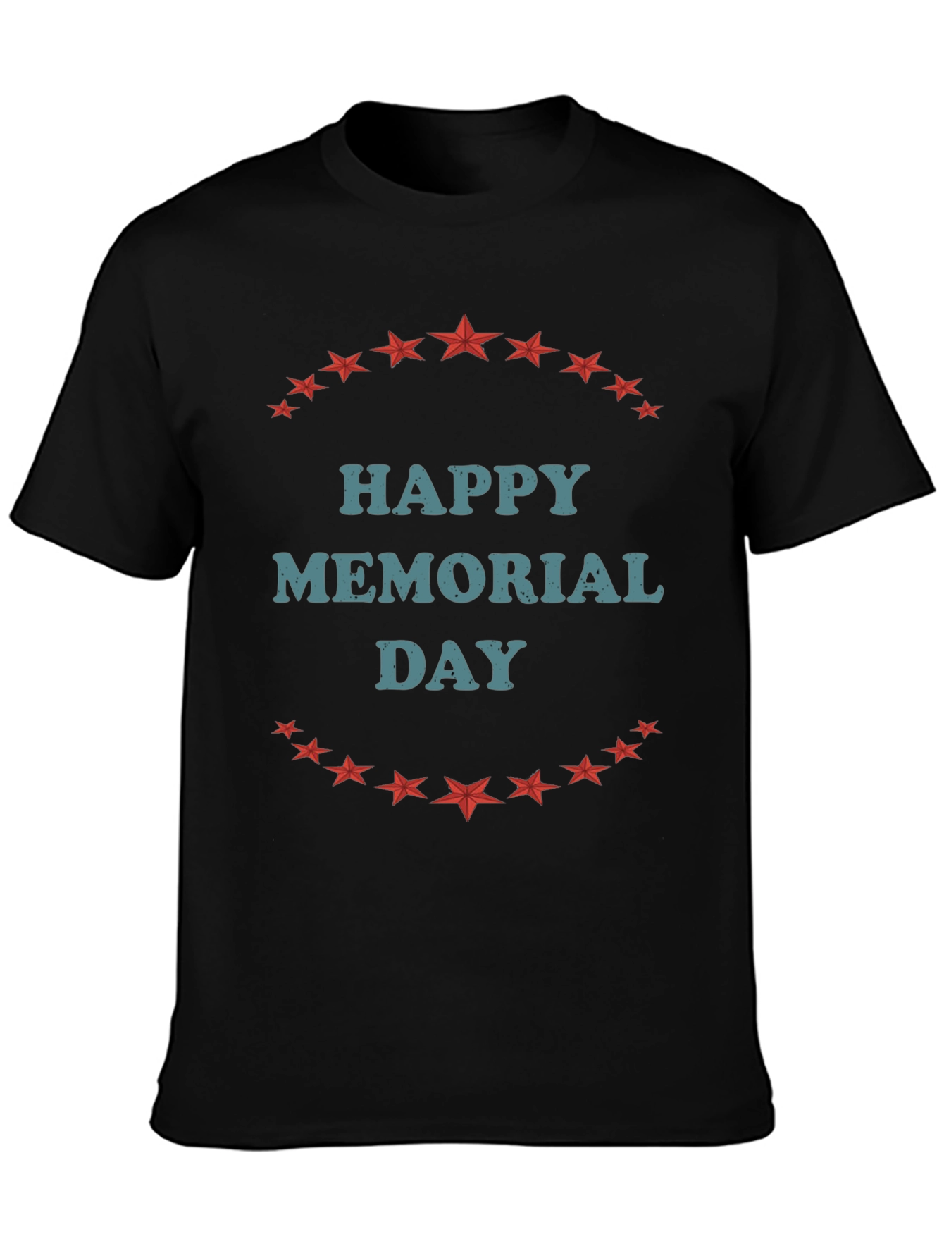 Happy Memorial Day Star T-Shirt