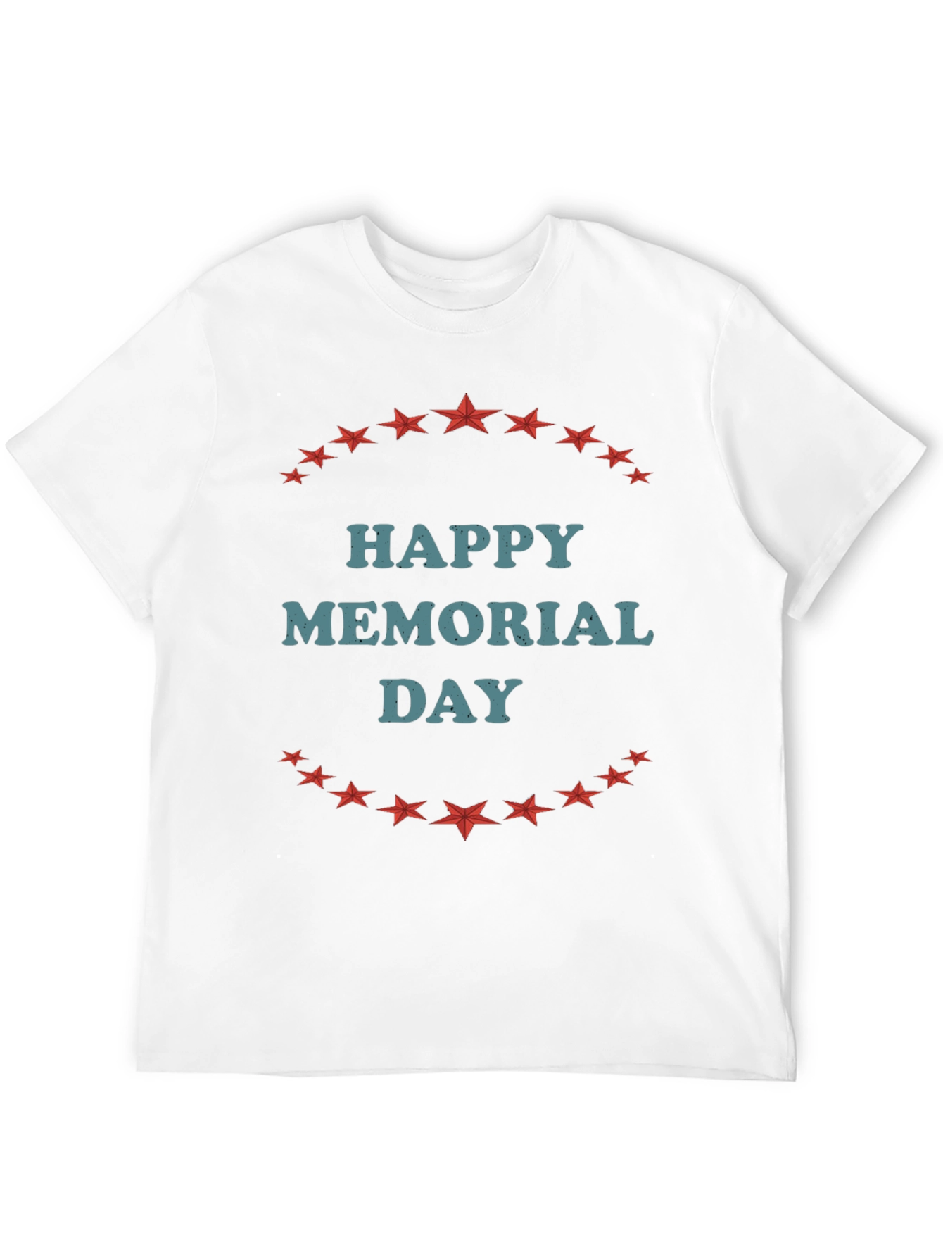 Happy Memorial Day Star T-Shirt