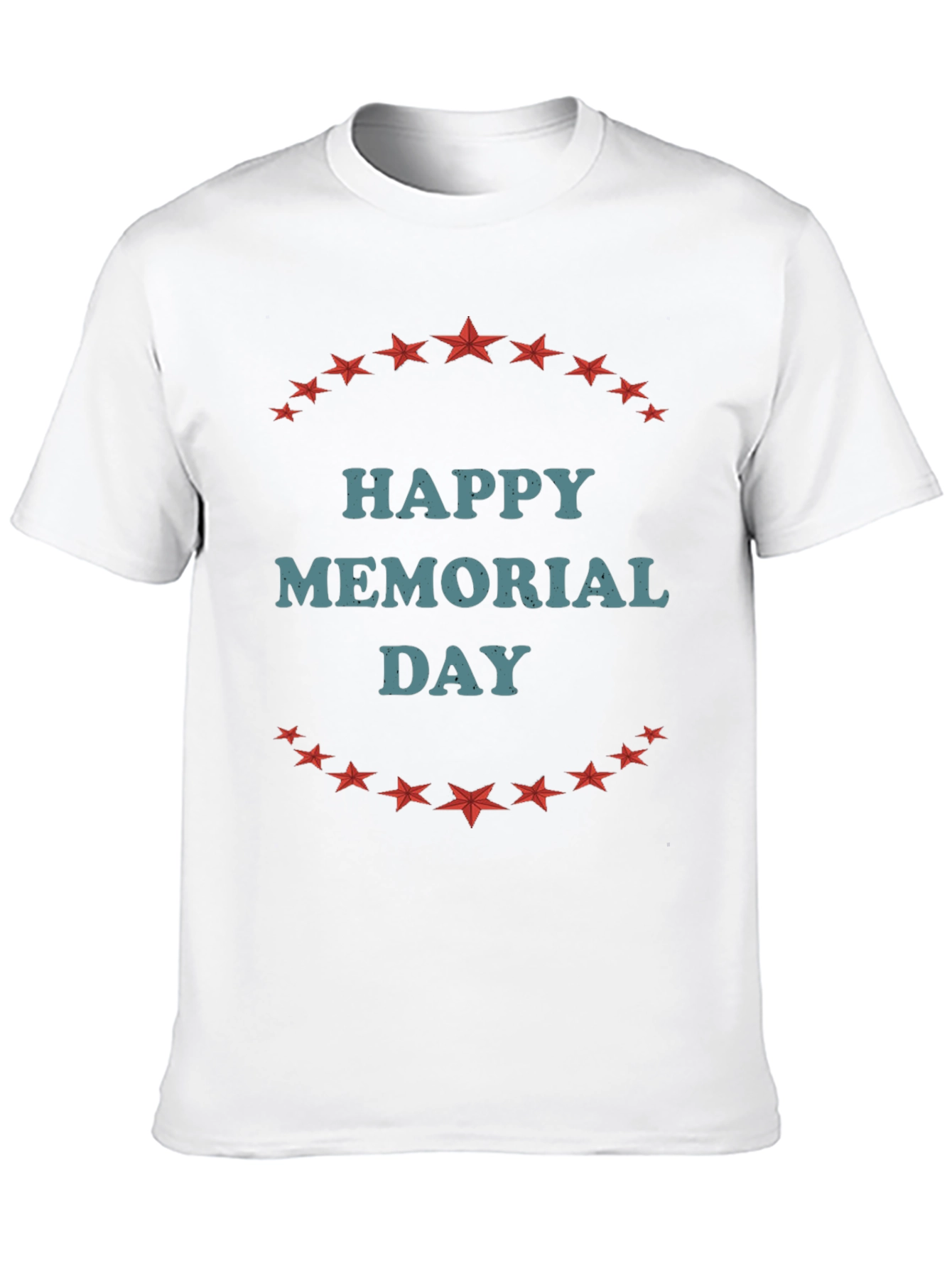 Happy Memorial Day Star T-Shirt