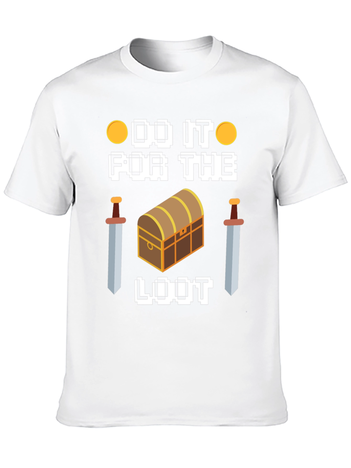 Do It For The Loot Black Graphic Tee