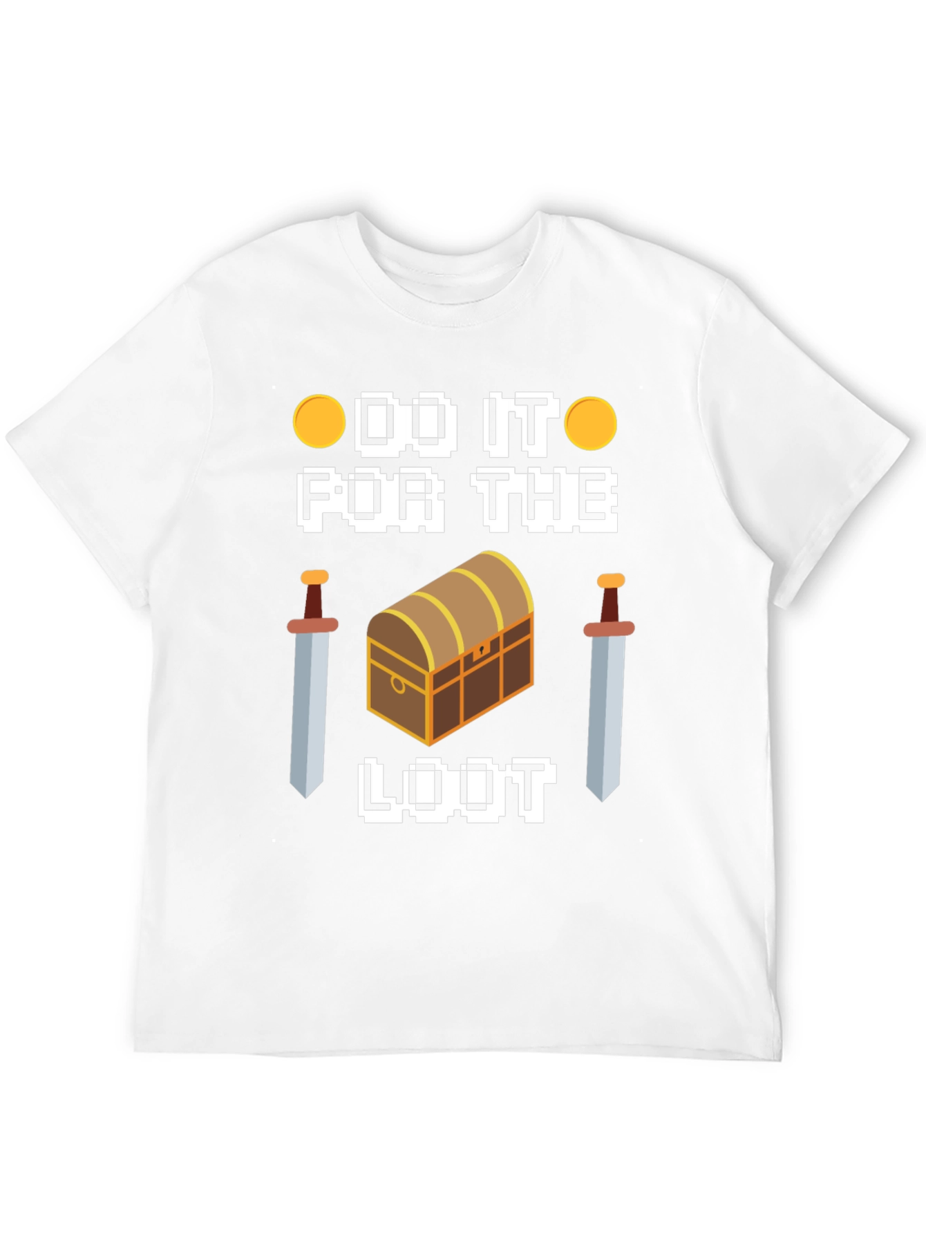 Do It For The Loot Black Graphic Tee