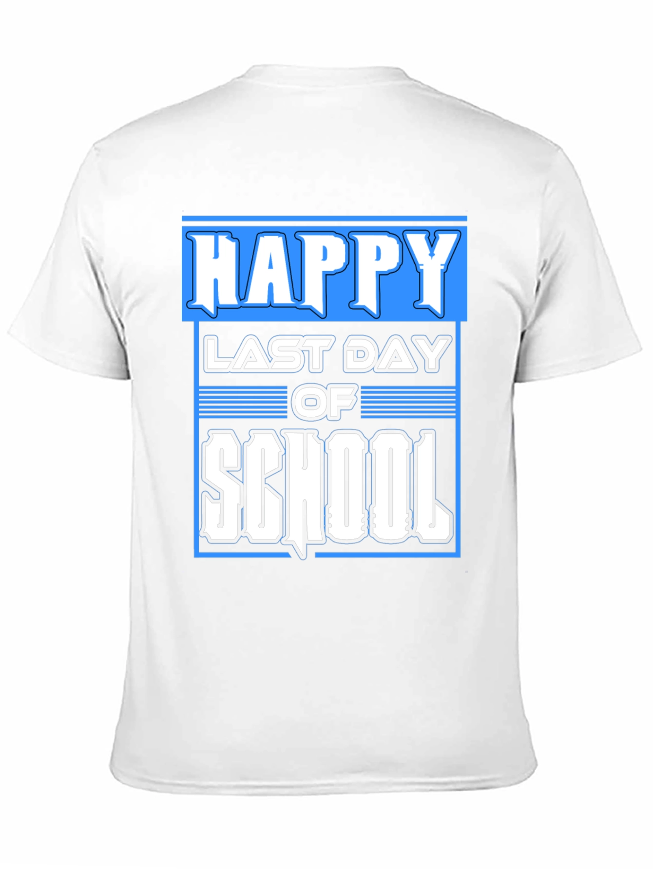 Happy Last Day of School Black T-Shirt