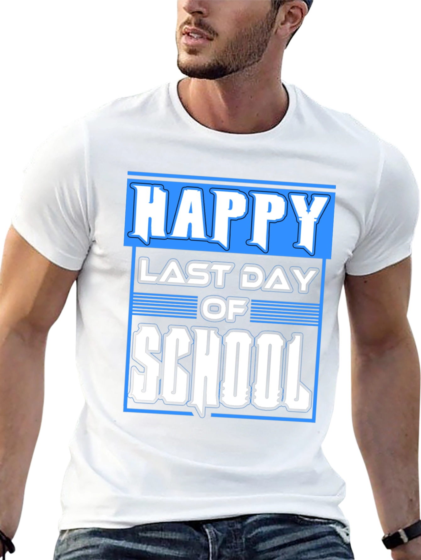 Happy Last Day of School Black T-Shirt
