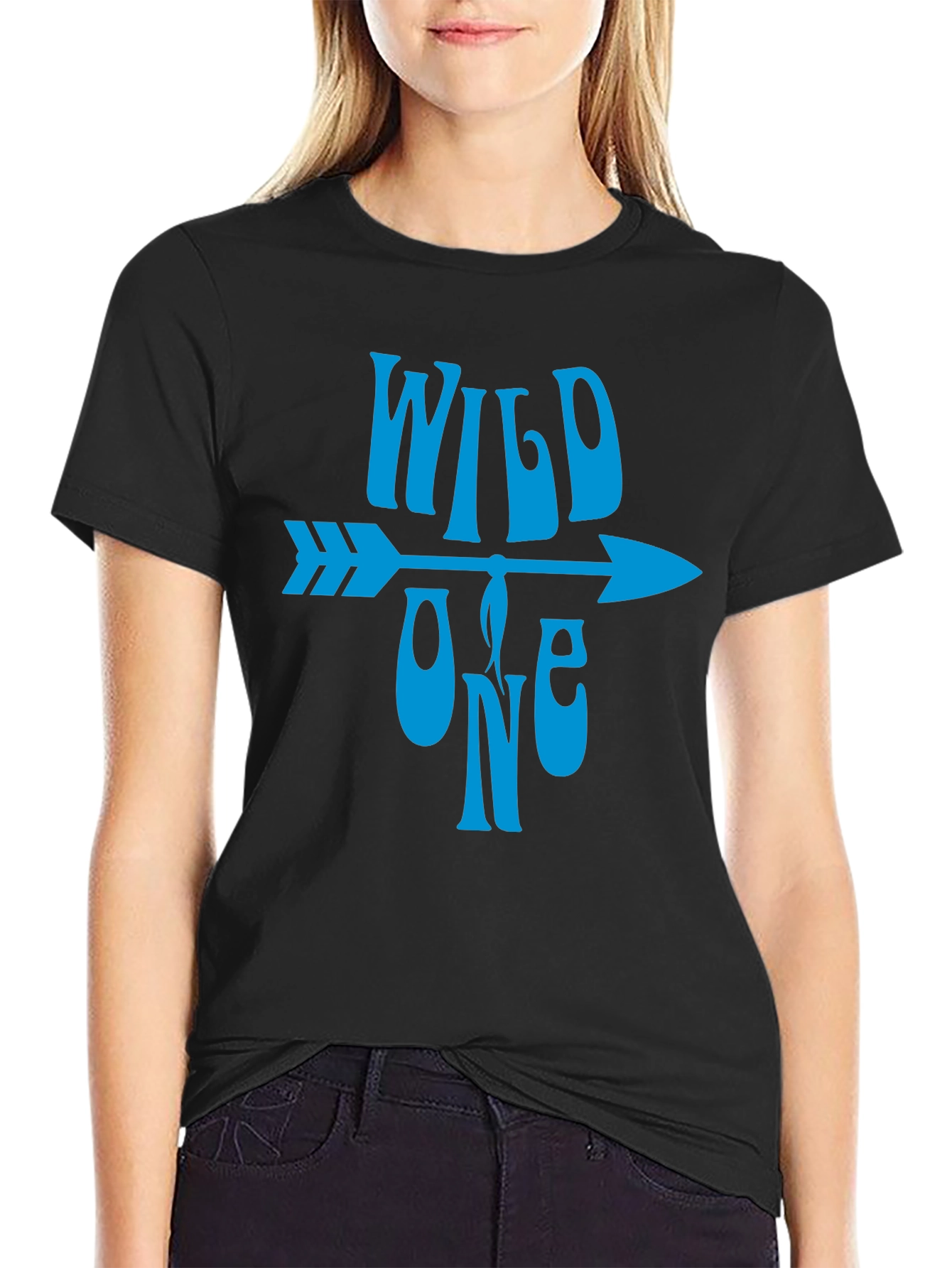 Wild One Arrow Graphic Tee - Trendy Casual T-Shirt