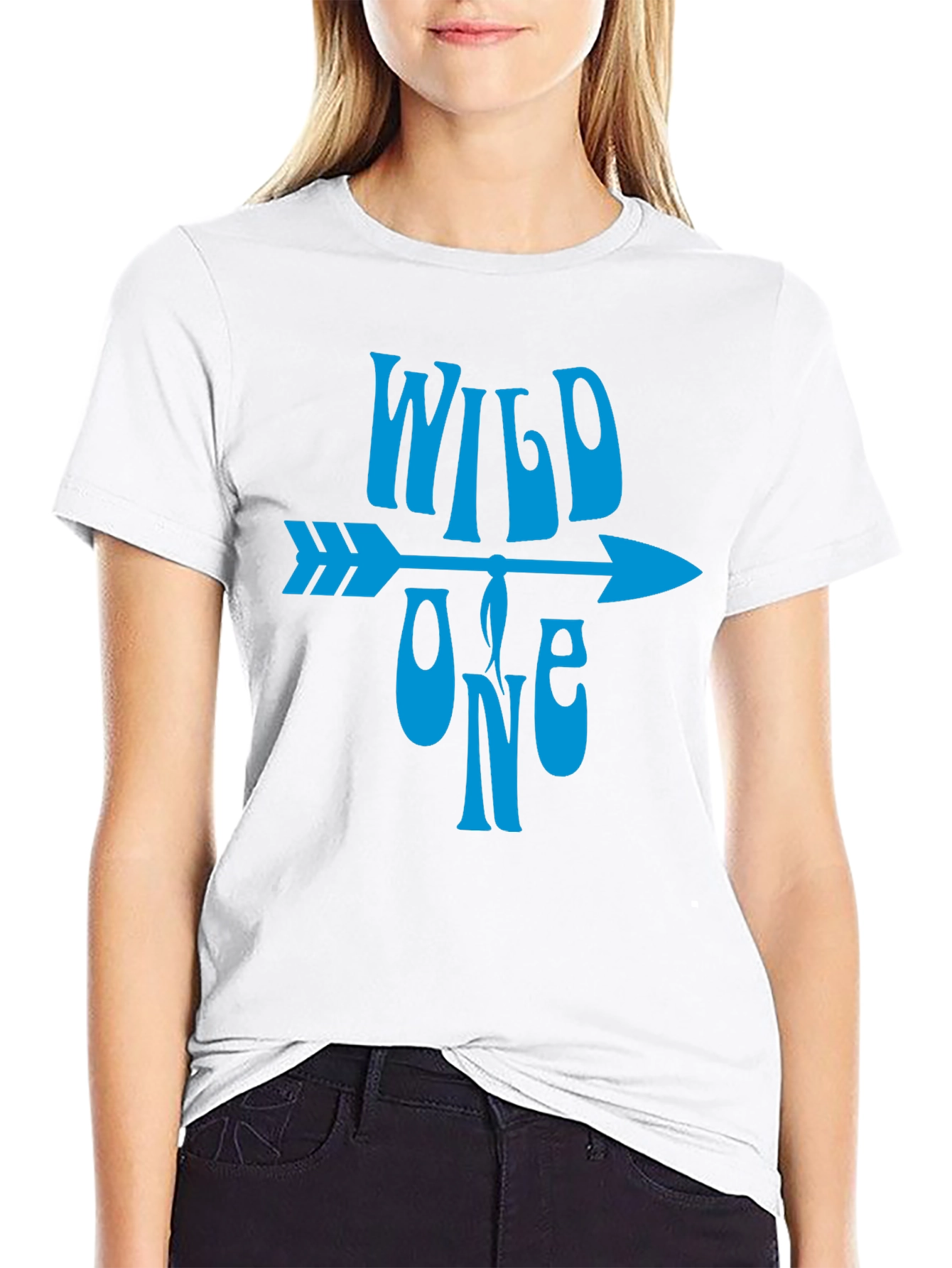 Wild One Arrow Graphic Tee - Trendy Casual T-Shirt