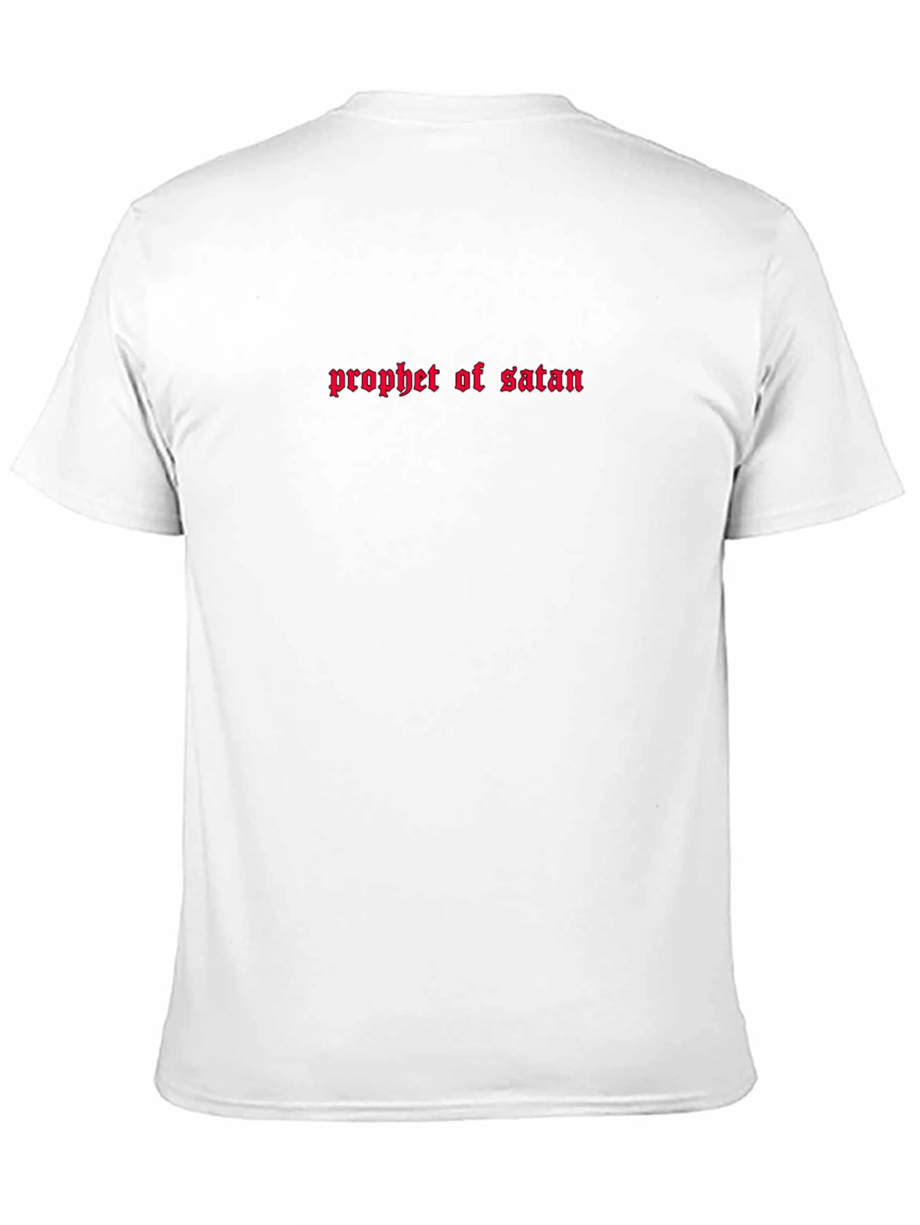 Prophet of Satan Graphic Tee - Dark Aesthetic Shirt