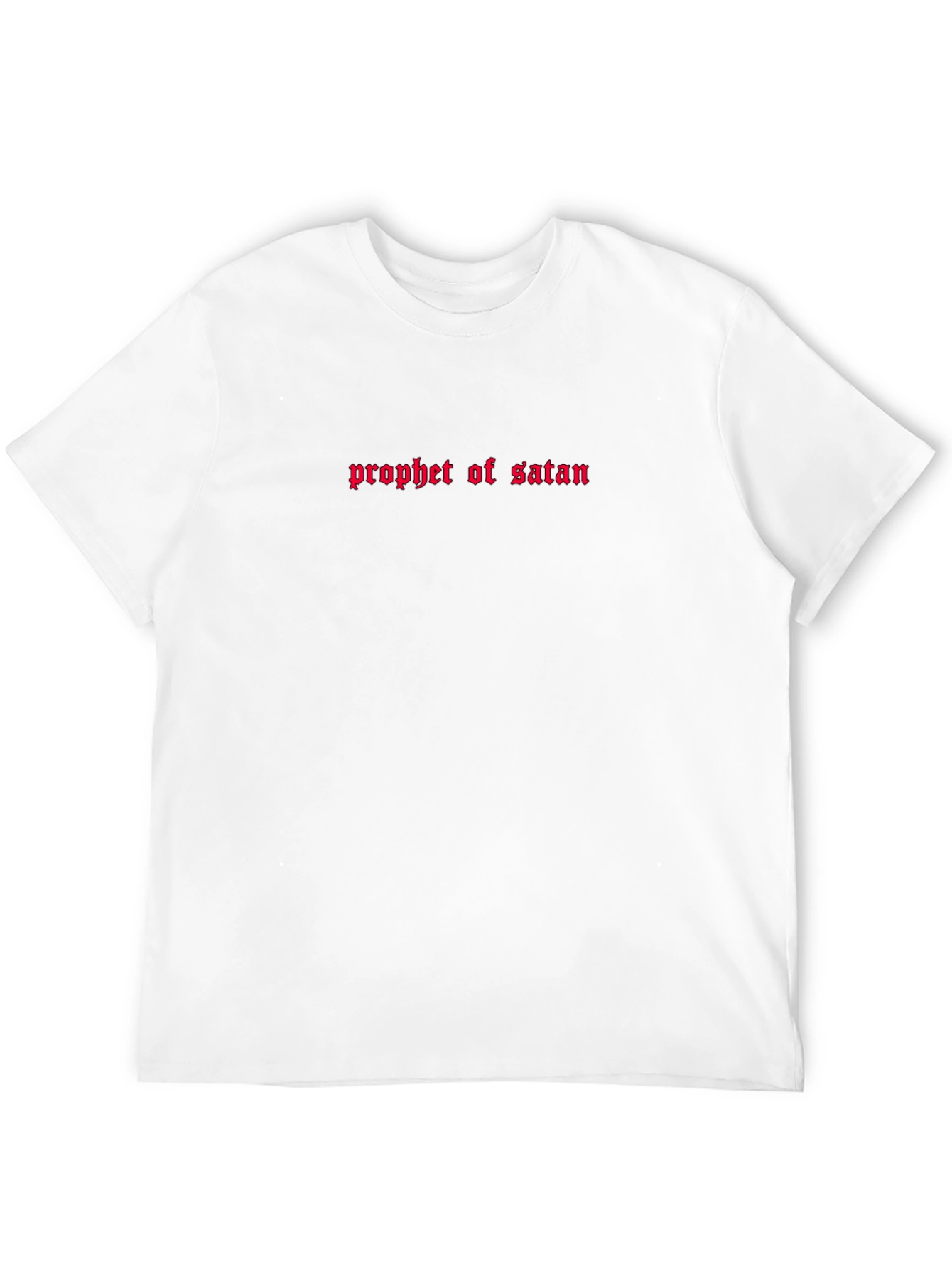 Prophet of Satan Graphic Tee - Dark Aesthetic Shirt