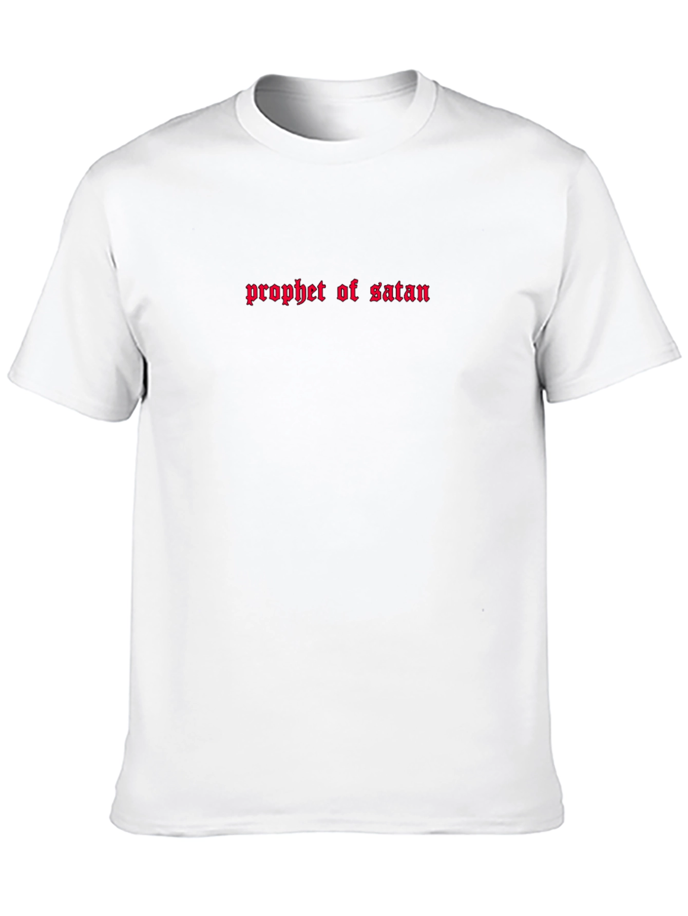 Prophet of Satan Graphic Tee - Dark Aesthetic Shirt