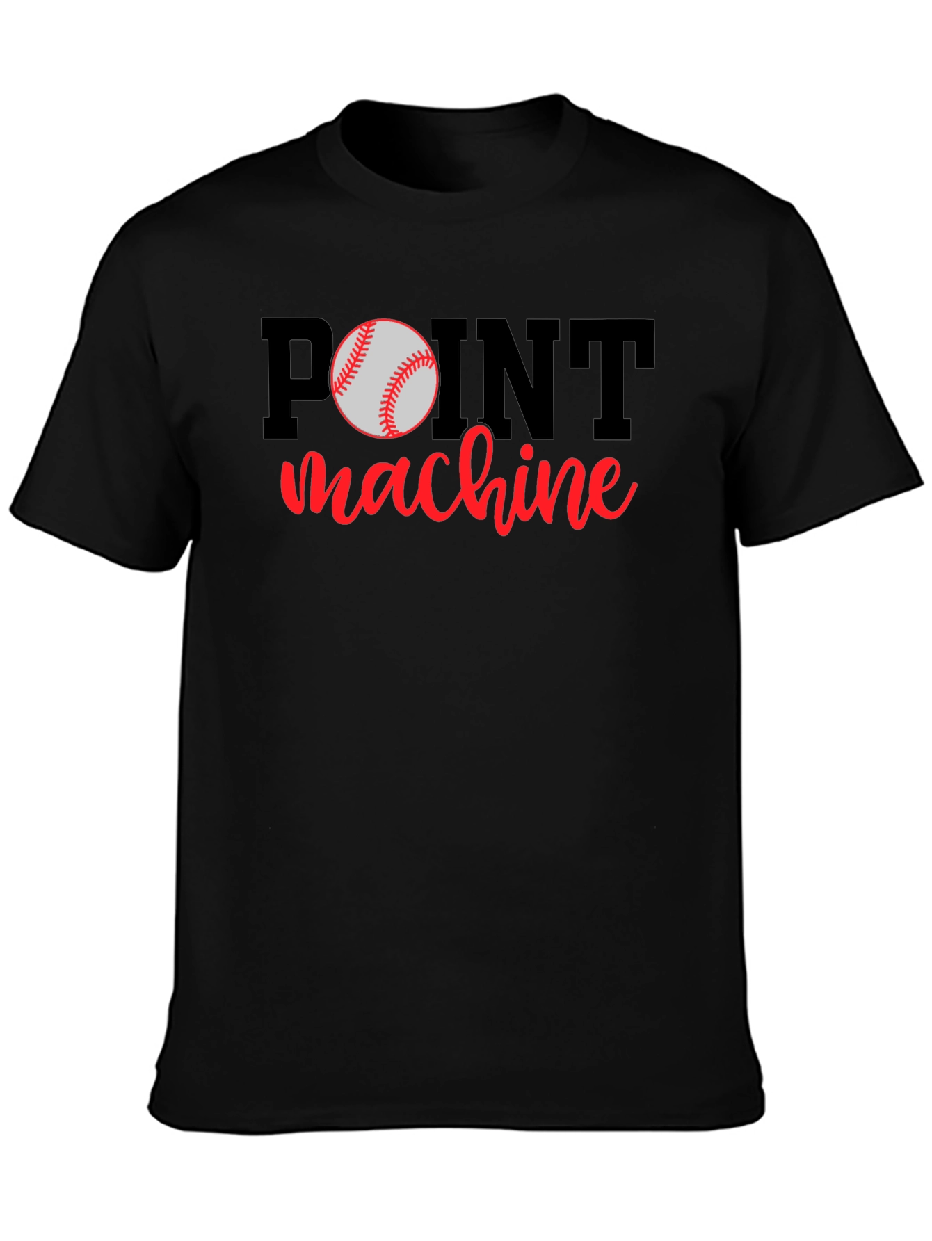 Point Machine Baseball T-Shirt