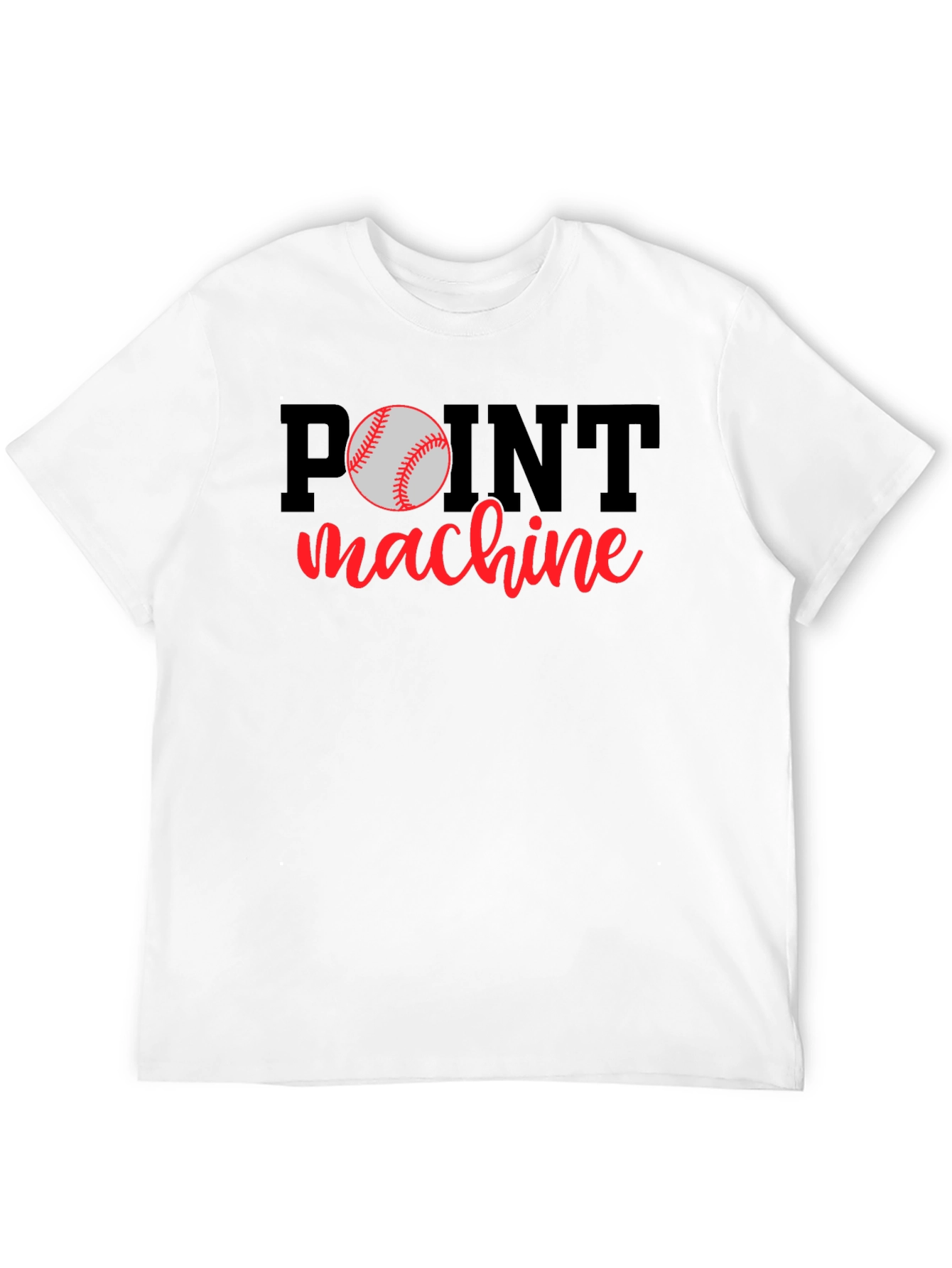 Point Machine Baseball T-Shirt