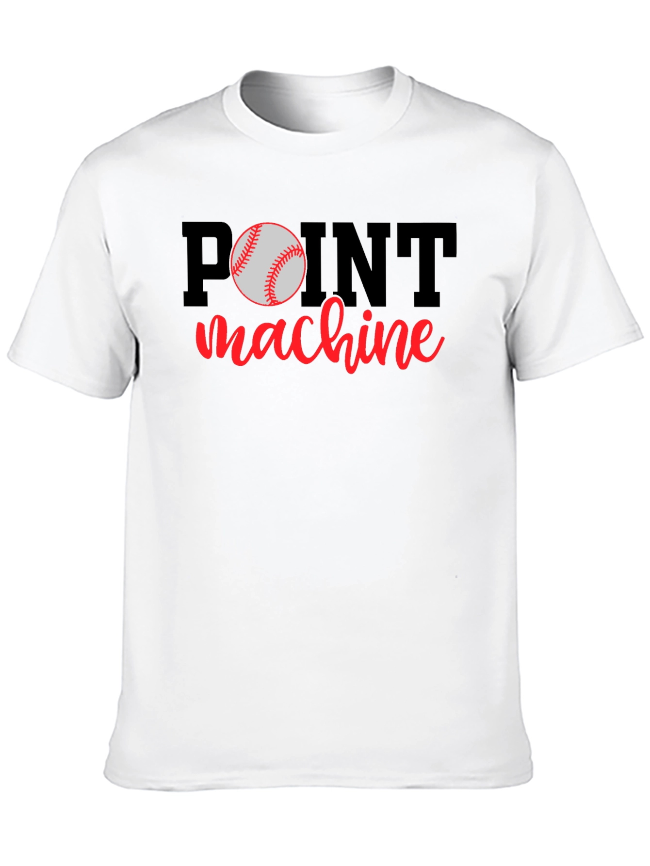 Point Machine Baseball T-Shirt