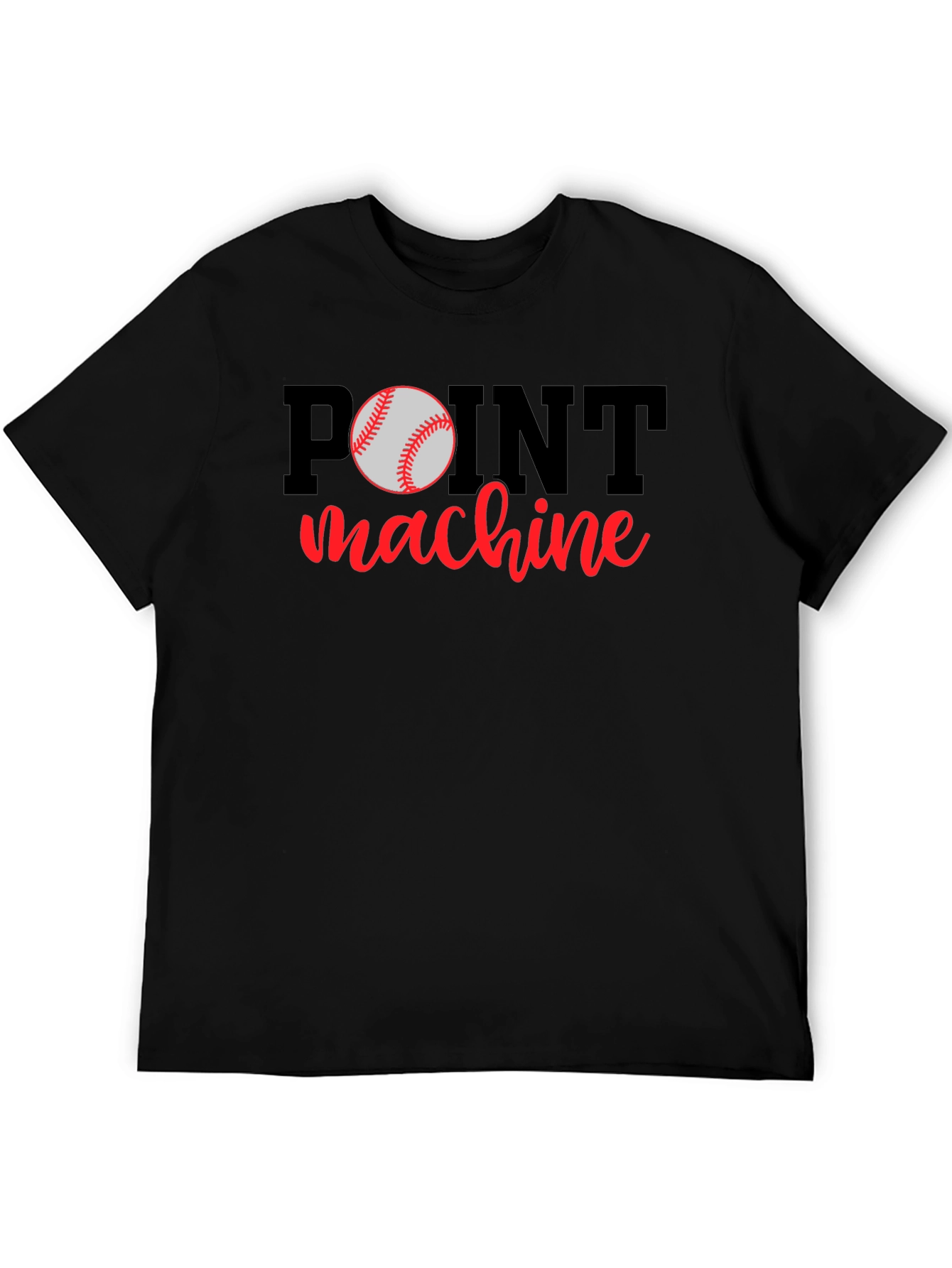 Point Machine Baseball T-Shirt