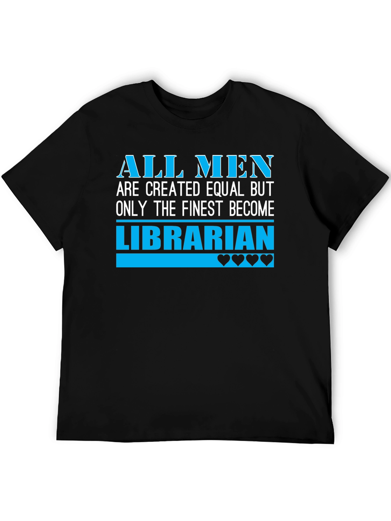 Finest Librarian Graphic T-Shirt