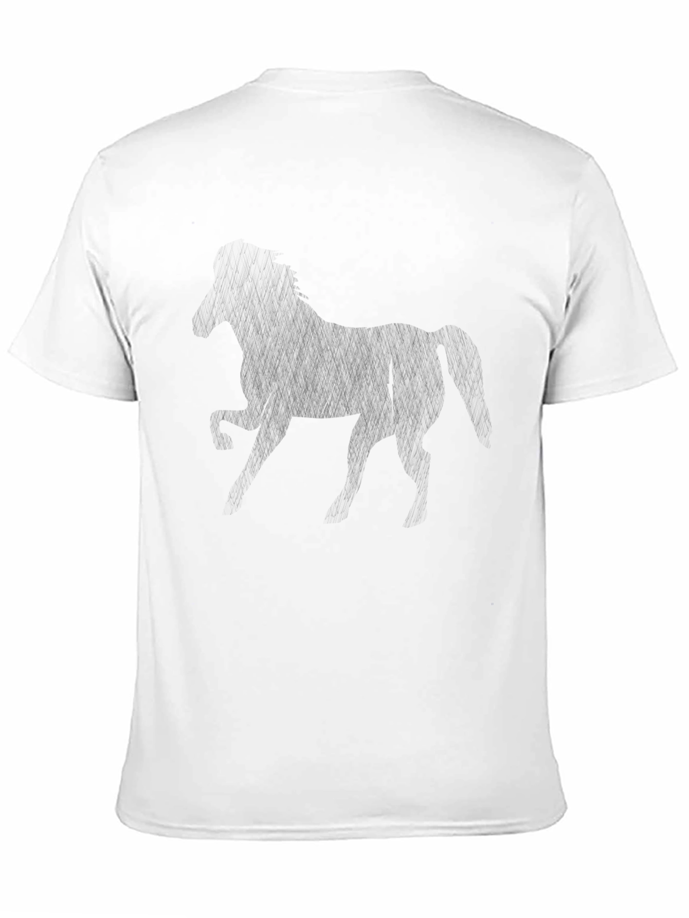Black Horse Graphic T-Shirt - Unisex Casual Tee