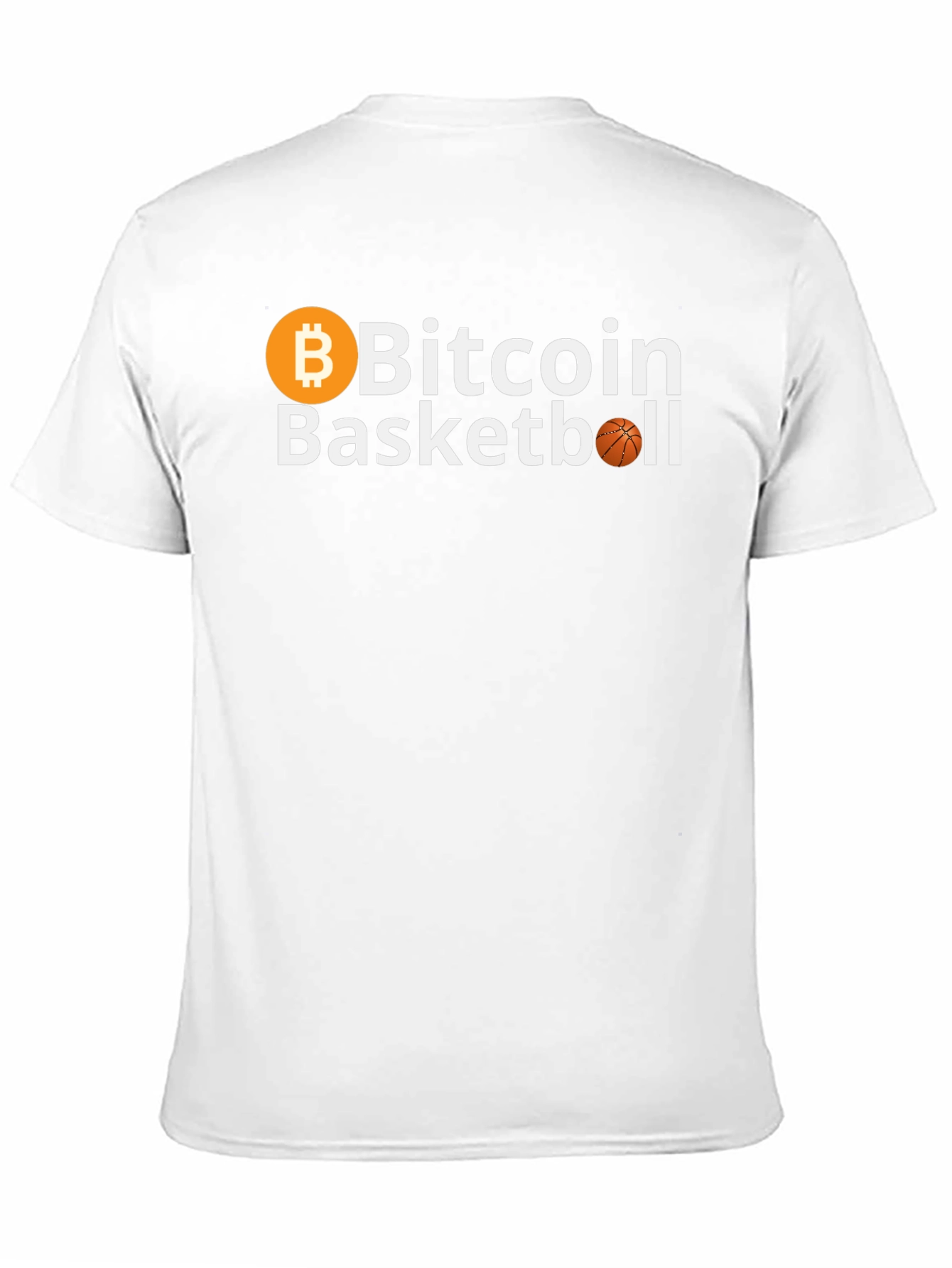 Bitcoin Basketball Graphic Tee