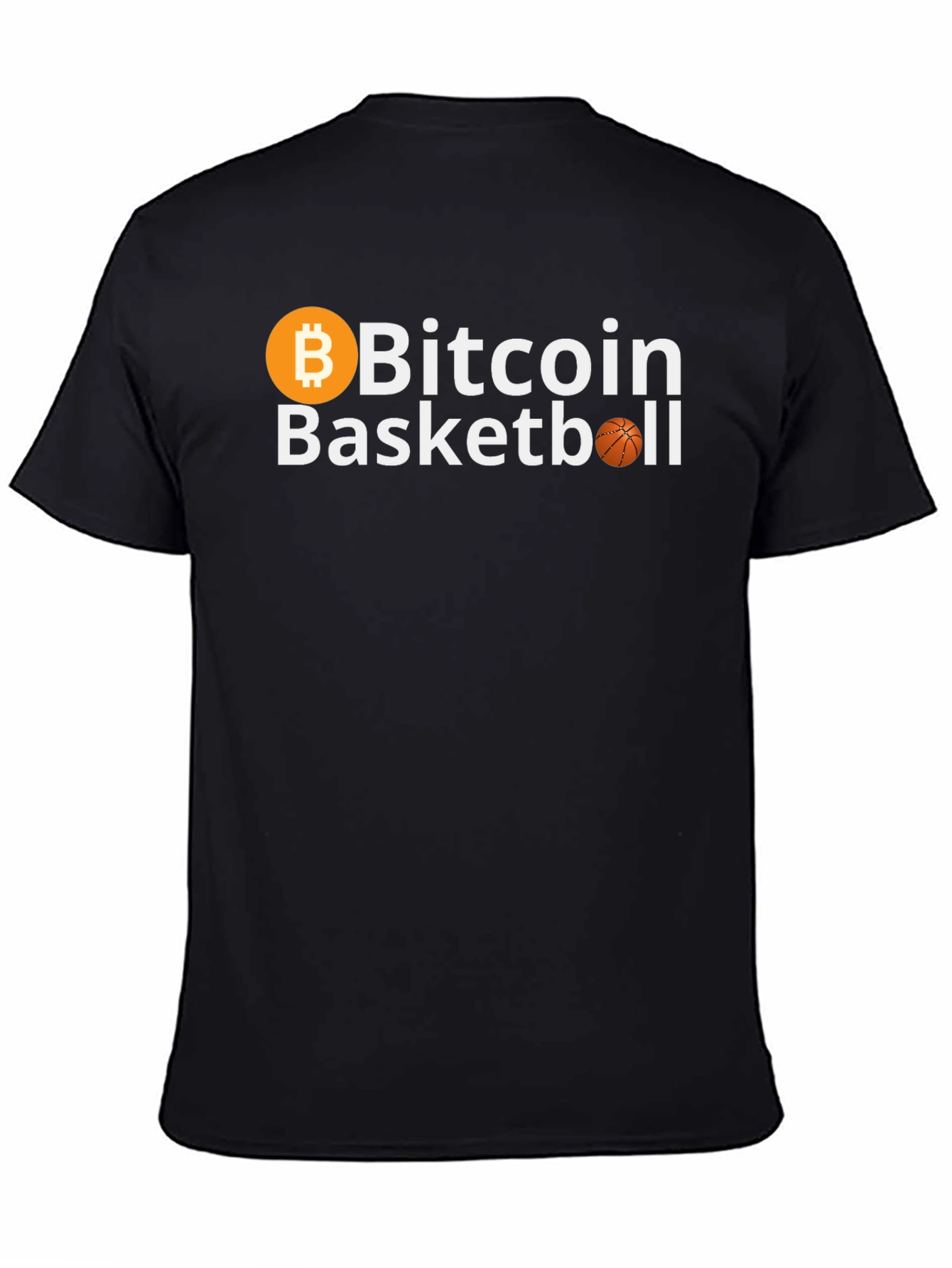 Bitcoin Basketball Graphic Tee