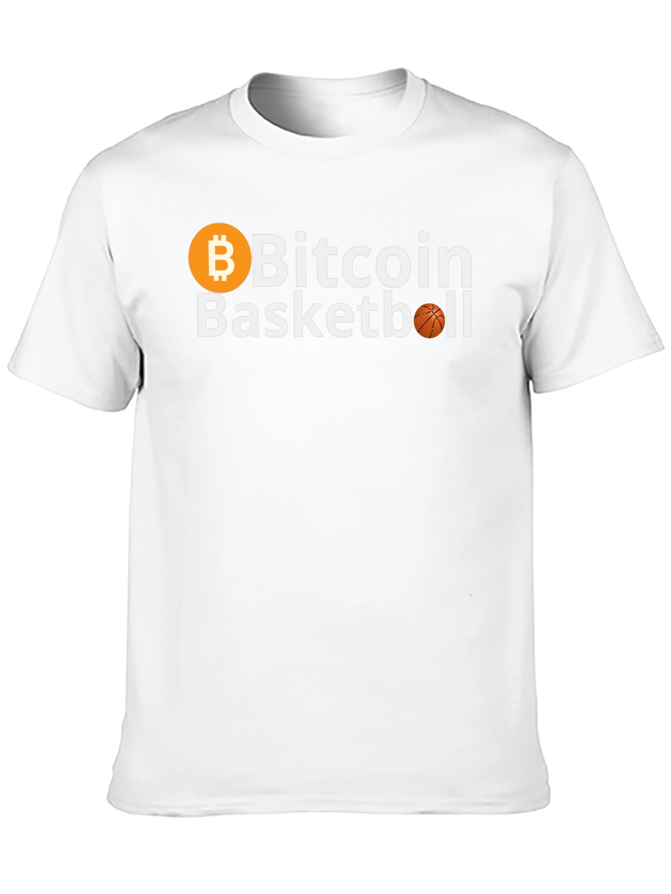 Bitcoin Basketball Graphic Tee