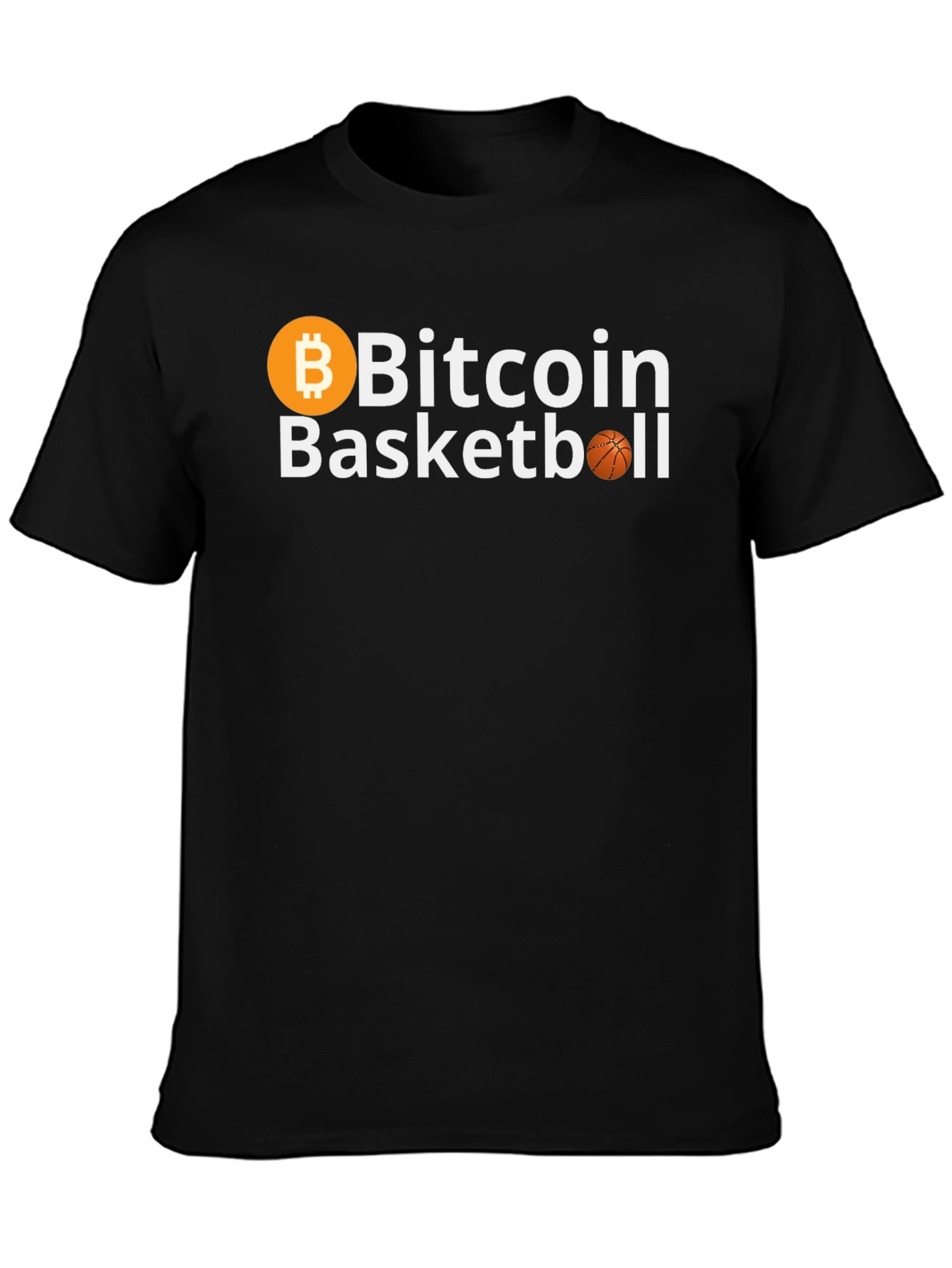 Bitcoin Basketball Graphic Tee