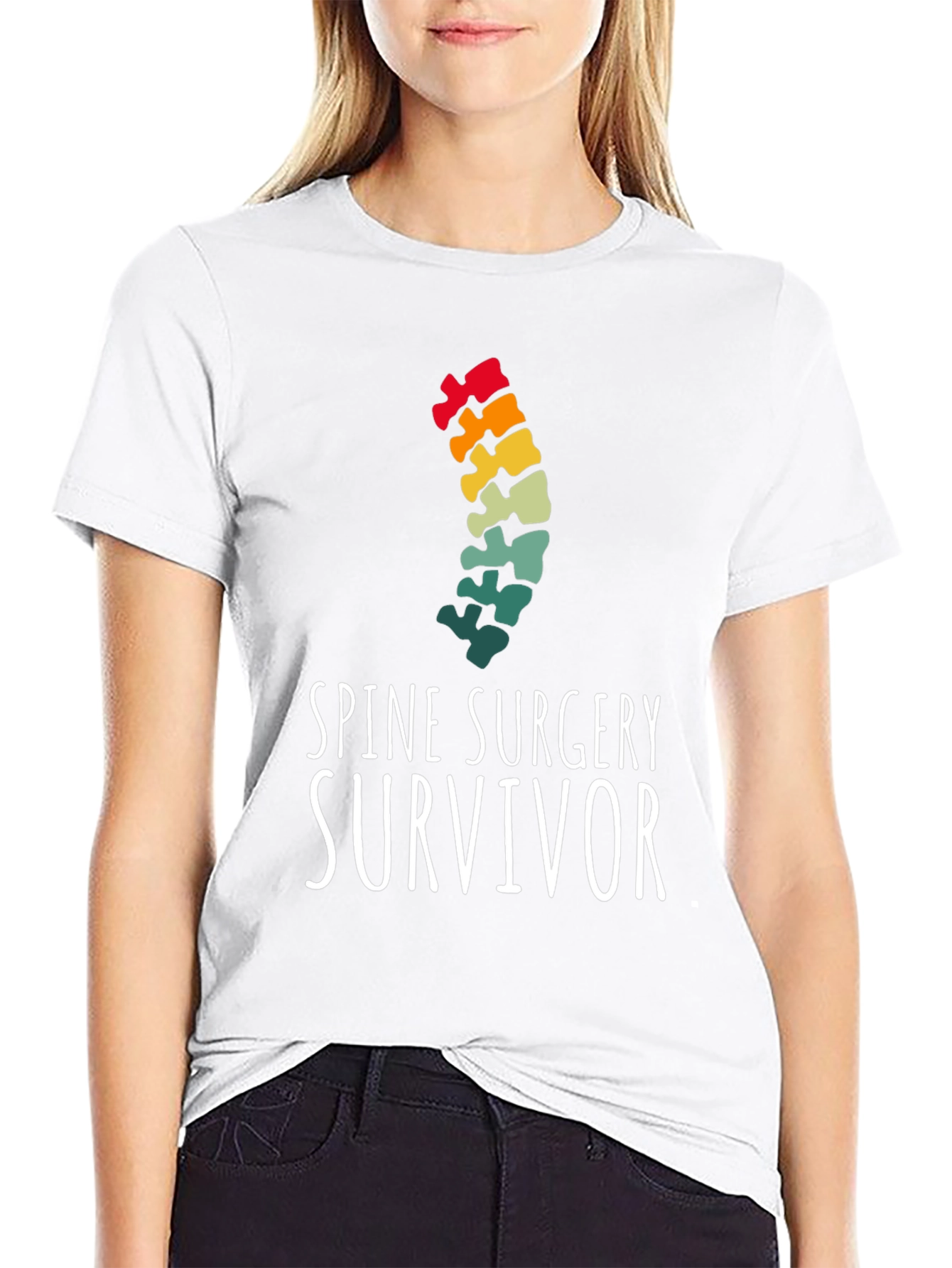 Spine Surgery Survivor Graphic Tee