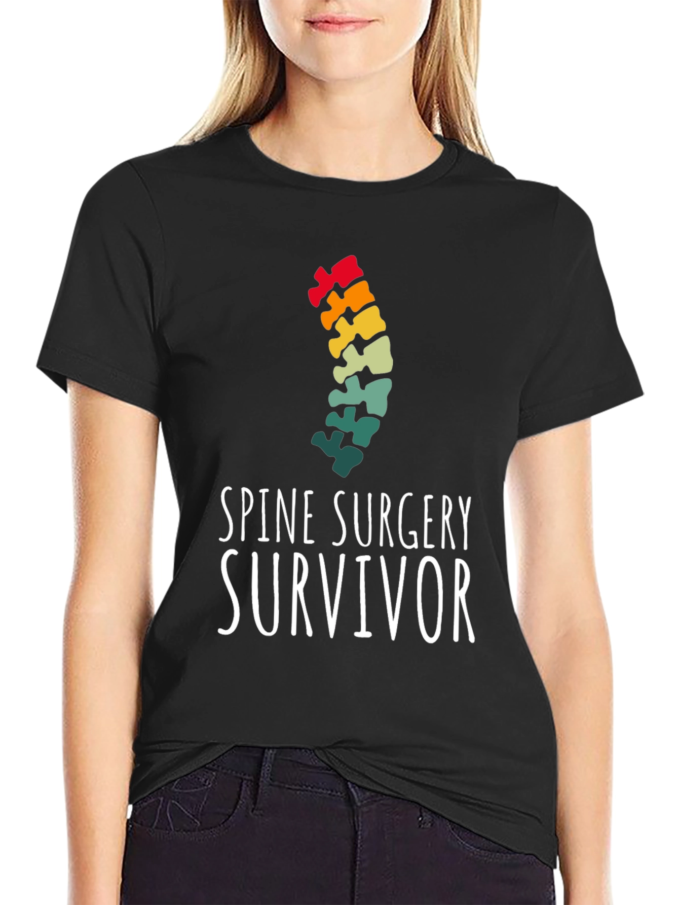 Spine Surgery Survivor Graphic Tee